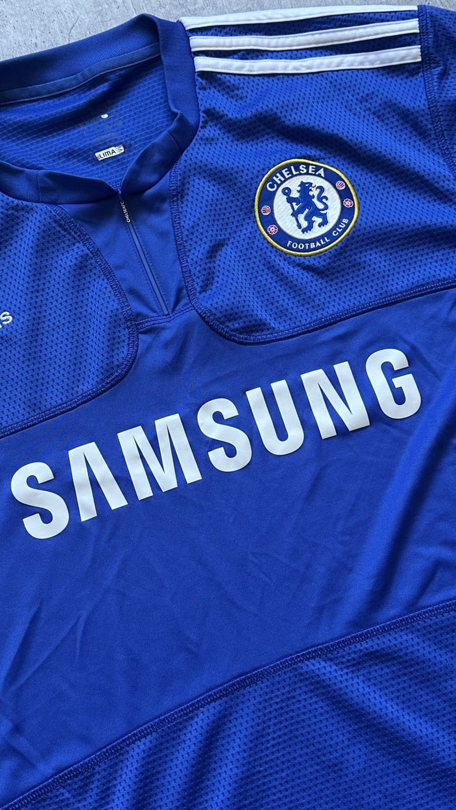Adidas 2009/10 Adidas Chelsea FC Vintage Home Soccer Jersey Size US L / EU 52-54 / 3 - 8 Thumbnail