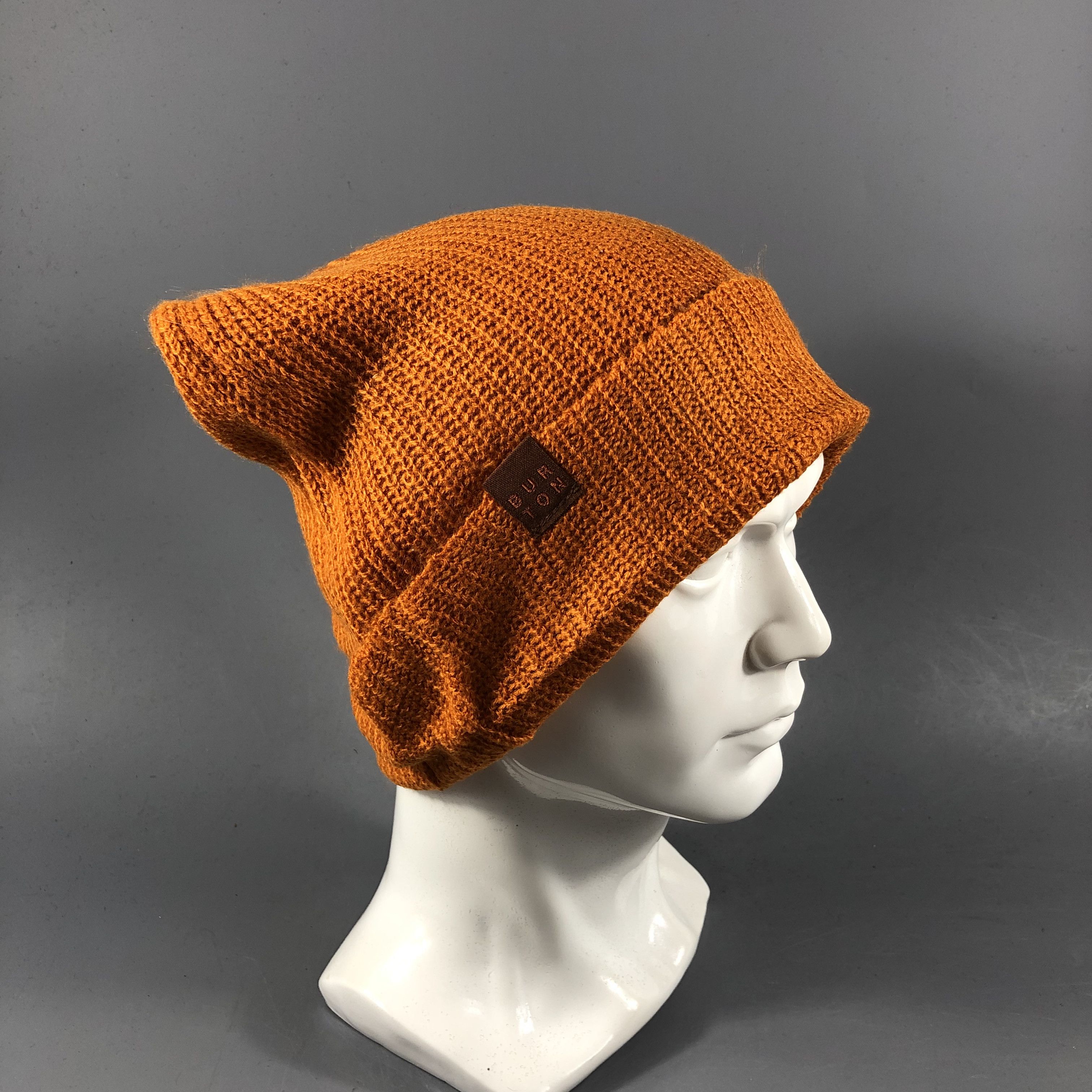 Burton Burton Orange Beanie Snowcap Snow Hat B876 Size ONE SIZE - 2 Thumbnail