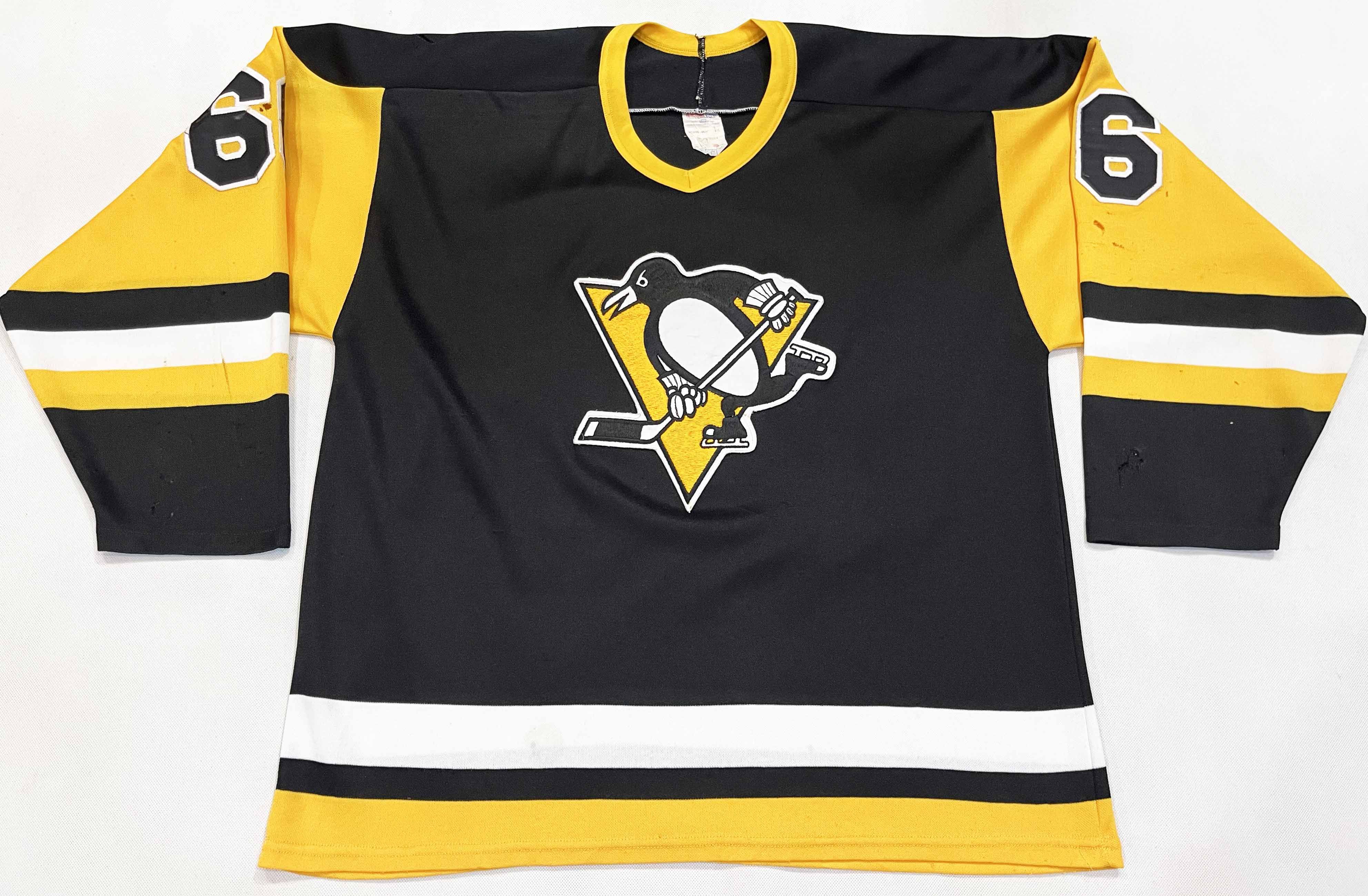 Ccm × NHL × Vintage Vintage CCM Pittsburgh Penguins LEMIEUX NHL Hockey Jersey Size US L / EU 52-54 / 3 - 1 Thumbnail