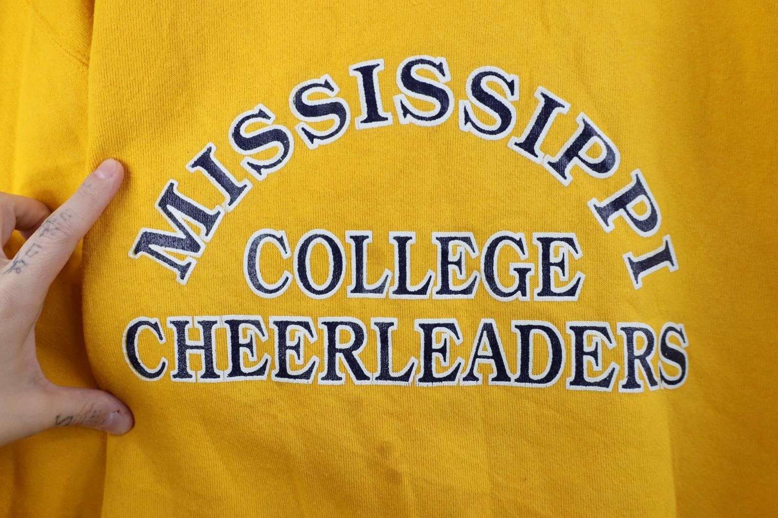 Russell Athletic Vintage 90s Russell Athletic Cheerleader Sweatshirt USA Size L / US 10 / IT 46 - 4 Thumbnail
