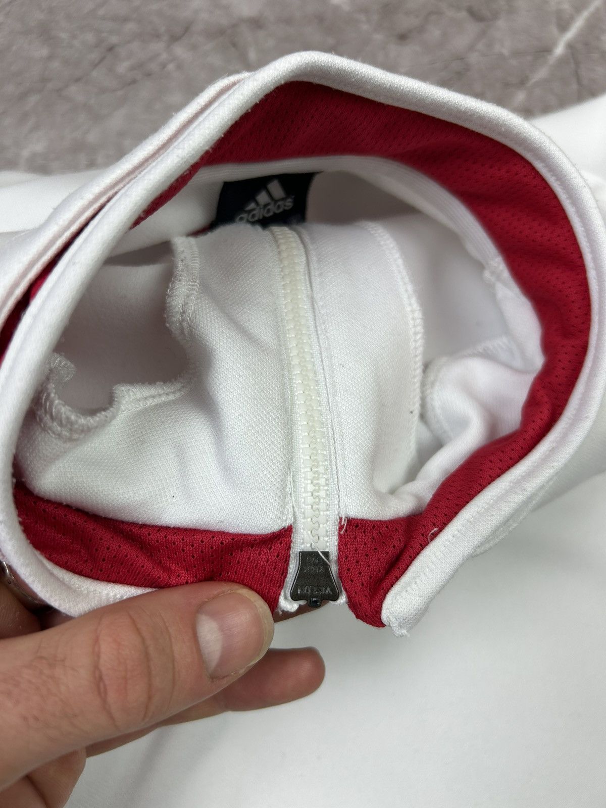 Adidas × Vintage Vintage Adidas Ajax 1/4 Jacket Soccer Streetwear Rare M Size US L / EU 52-54 / 3 - 8 Thumbnail