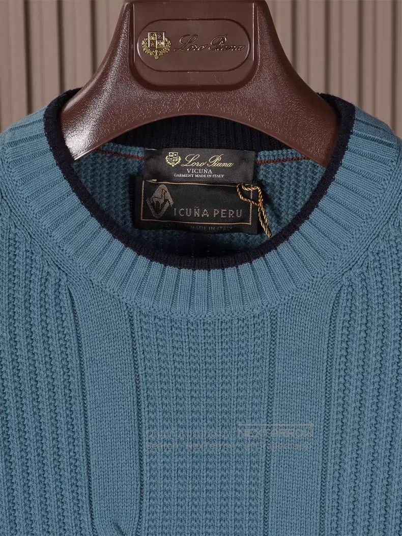 Loro Piana Loro Piana Men's Heavyweight Camel Knit Sweater Size US XL / EU 56 / 4 - 3 Thumbnail