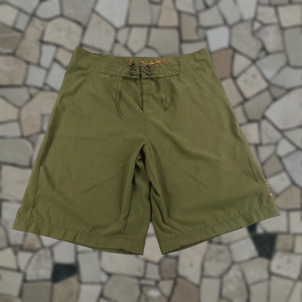 Helly Hansen Helly Hansen Board Shorts Mens 38 Green Orange Bathing Suit Swim Trunks Surfing Beach Outdoor Mens 38 Green Orange Board Shorts Size US 38 / EU 54 - 1 Thumbnail