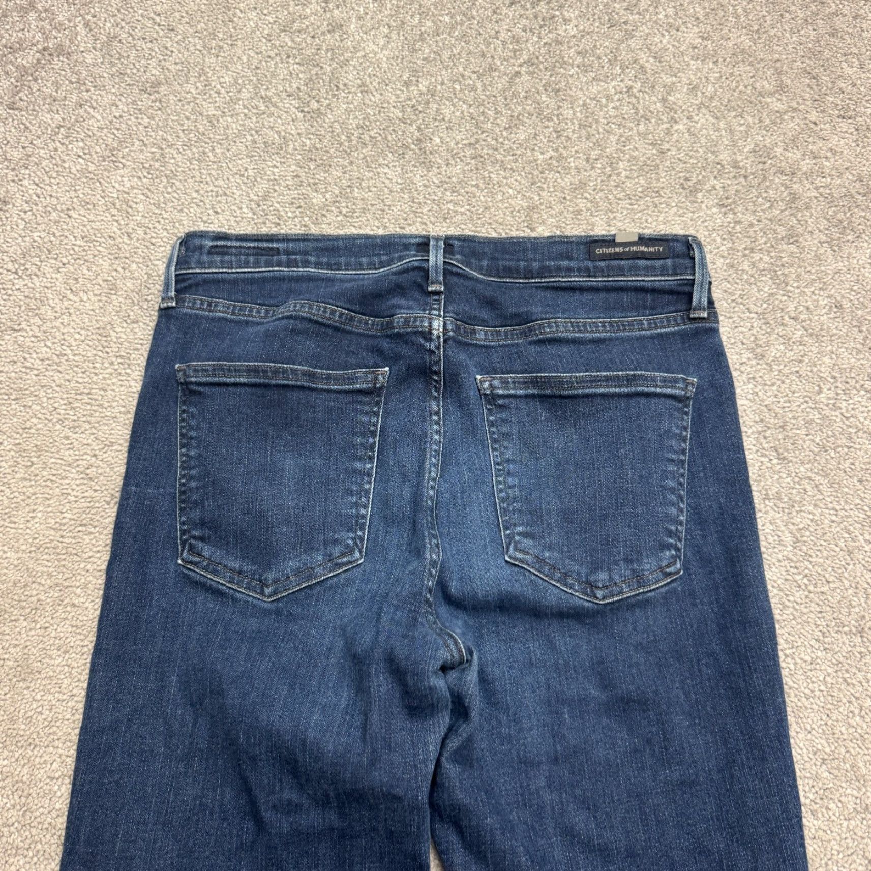 Citizens Of Humanity Citizens of Humanity Rocket Crop High Rise Skinny Denim Jeans - Women - Size 30 - Blue Size 30" / US 8 / IT 44 - 4 Thumbnail