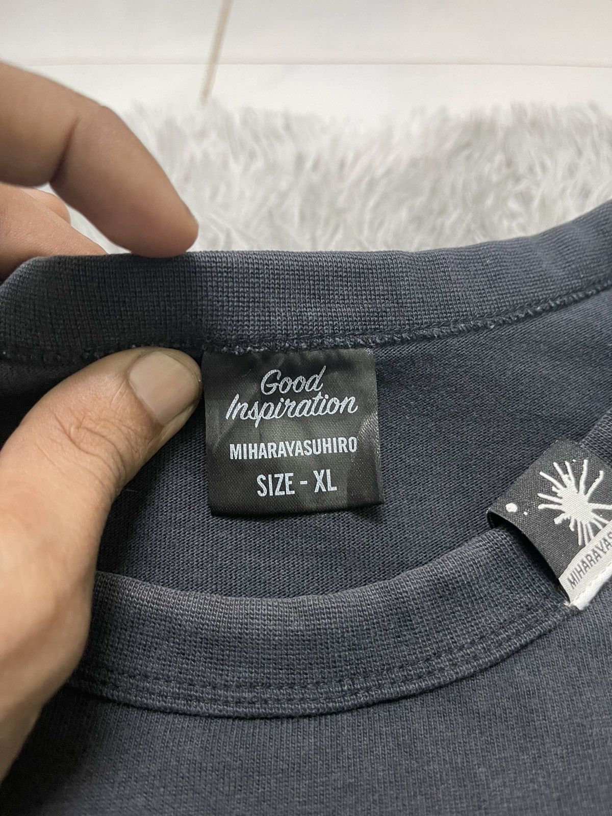 GU × Maison MIHARA YASUHIRO GU X MIHARAYASUHIRO GOOD INSPIRATION TSHIRT Size US XL / EU 56 / 4 - 8 Thumbnail