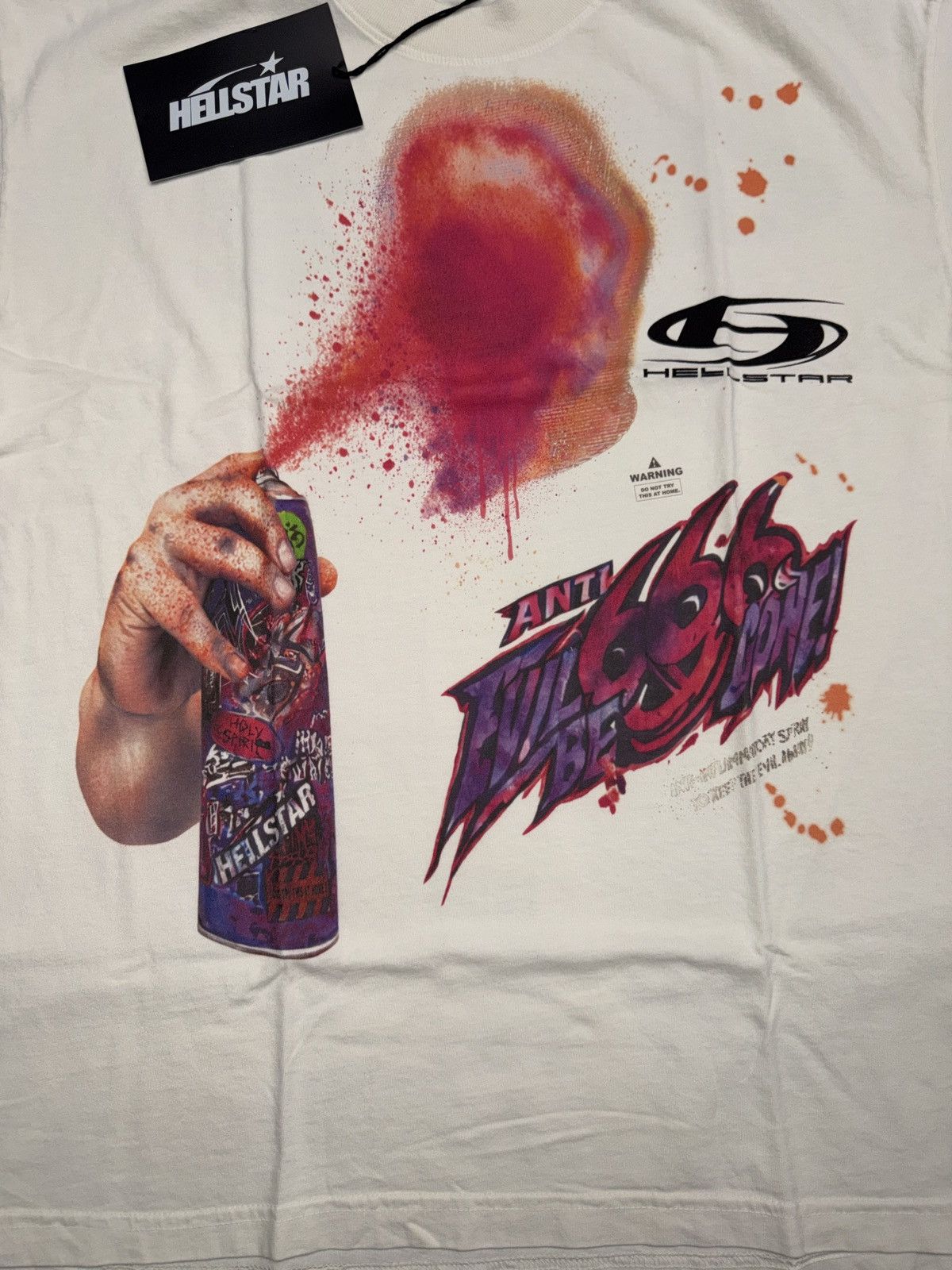 HELLSTAR Hellstar Spray Paint Kid T-shirt Size US M / EU 48-50 / 2 - 2 Thumbnail