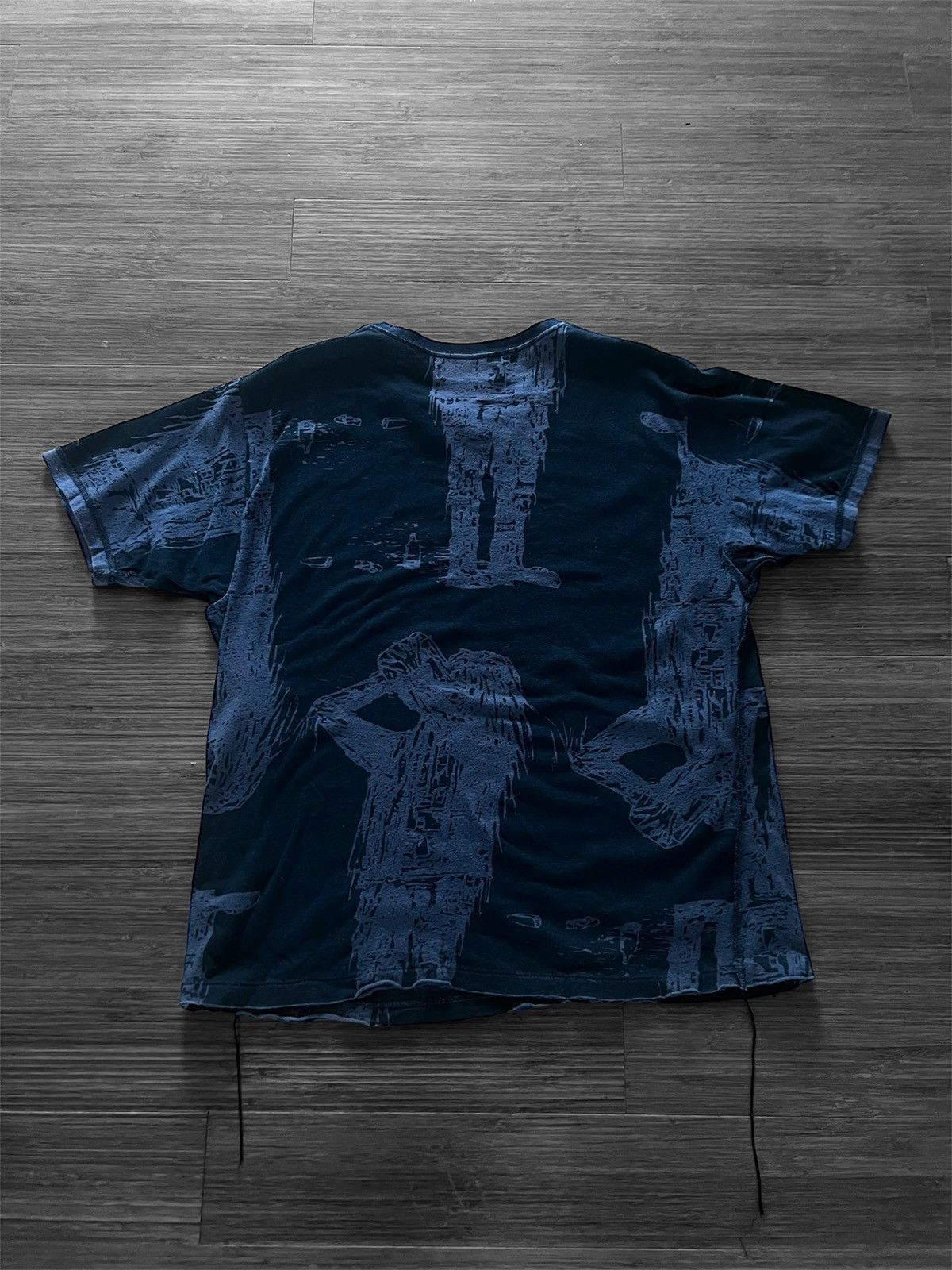 Undercover SS03 Undercover Scab Distressed Single Stitch Tee Size US M / EU 48-50 / 2 - 2 Thumbnail