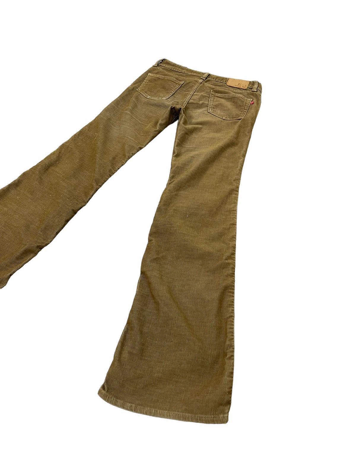 Japanese Brand Flare Jeans E.J Bobson Corduroy Stretch Slim Boot Cut 7🟦9 Size US 28 / EU 44 - 12 Thumbnail