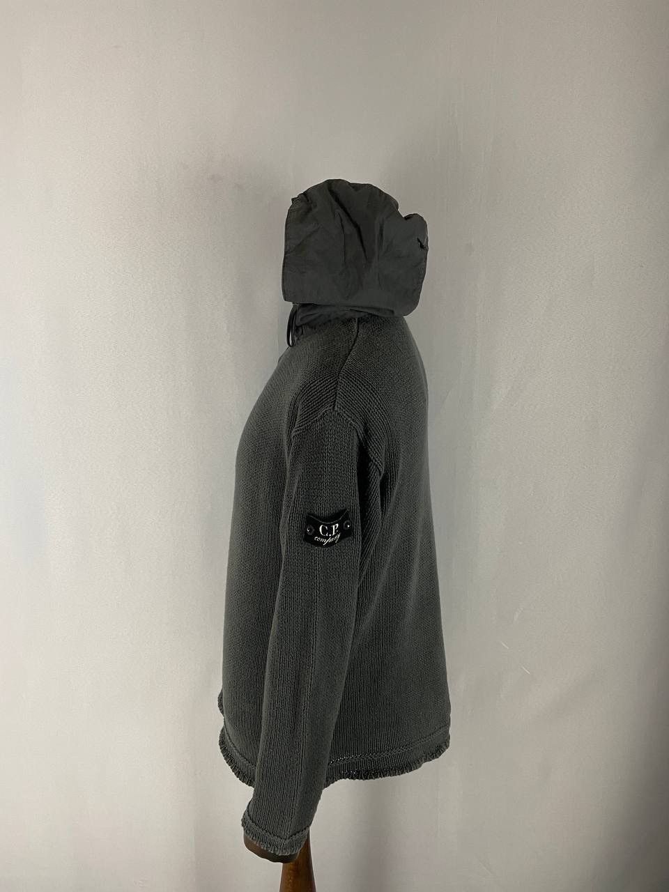 C.P. Company C.P.Company Sweater Hoodie Grey Vintage Size US L / EU 52-54 / 3 - 5 Thumbnail