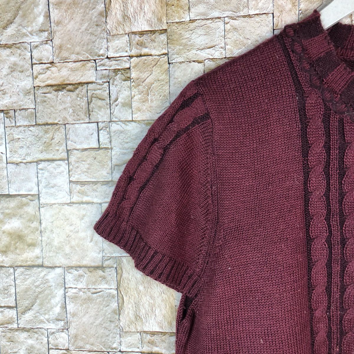 Homespun Knitwear × Japanese Brand Pol Poq Purple Knitwear #A1190 Size M / US 6-8 / IT 42-44 - 7 Thumbnail