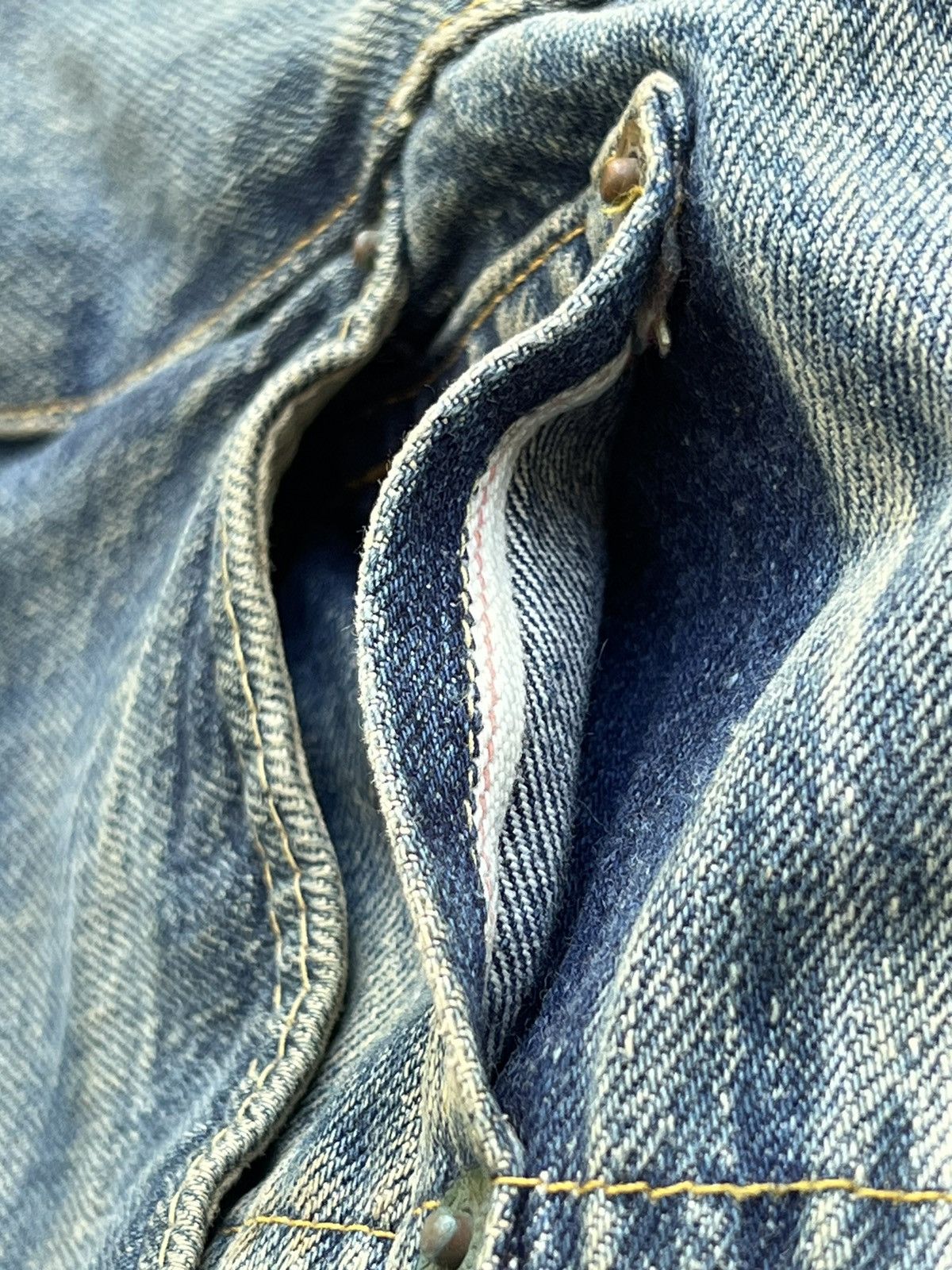 Levi's Vintage Clothing 🔥HOT DROPS🔥 1954 LVC 501Z XX "E" selvedge denim Size US 36 / EU 52 - 9 Thumbnail