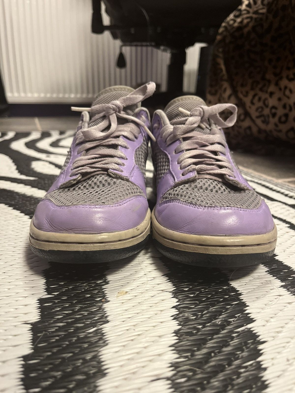 Nike Nike Dunk Low Vintage Lilac Purple Grey Rare Reflective Size US 7 / EU 40 - 6 Thumbnail