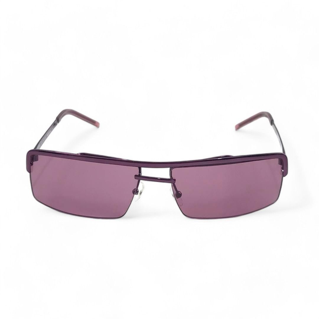 Gucci Gucci - Pink Sunglasses Purple Metal Size ONE SIZE - 2 Thumbnail