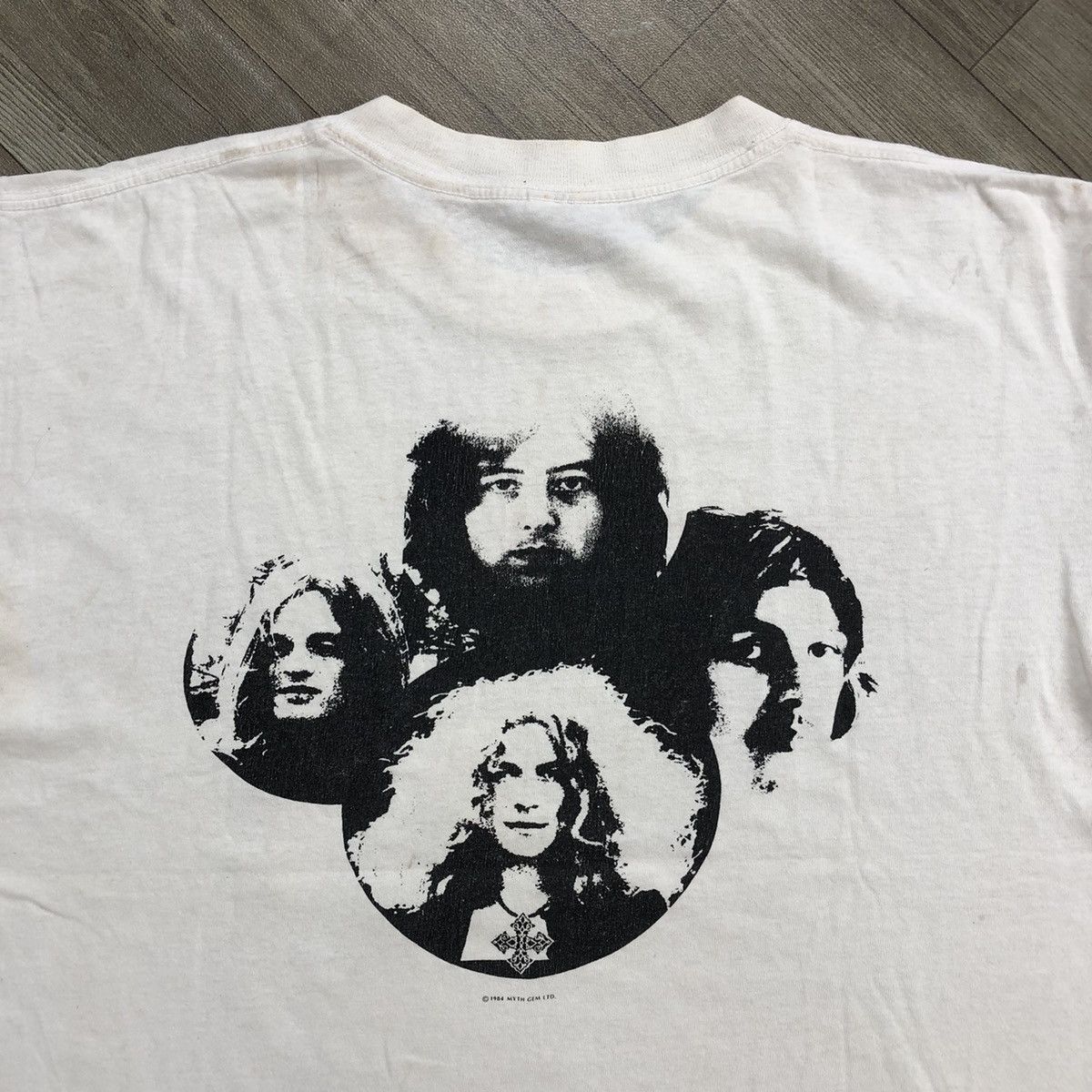 Band Tees 1980s Vintage Led Zeppelin Concert Tour Punk Rock Band Tee Size US M / EU 48-50 / 2 - 17 Thumbnail