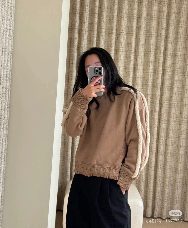 Chanel Chanel 24K khaki back white letter elastic waist round col Size XXS / US 00 / IT 34 - 9 Thumbnail