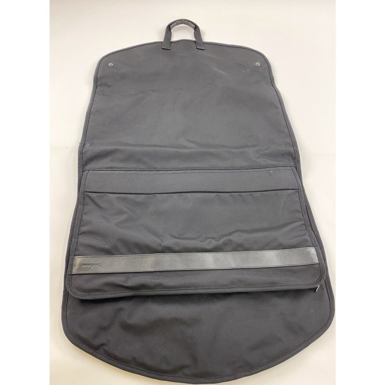 Vintage Brookstone Travel Garment Bag Black EUC Size ONE SIZE - 2 Thumbnail