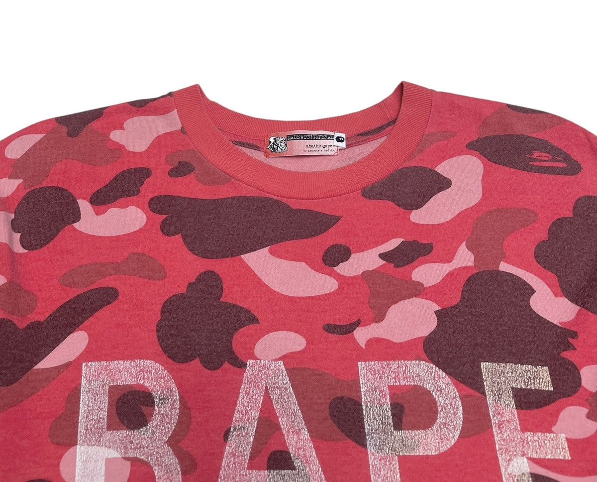 Bape Rare Design Vintage Bathing Ape Camouflage T-shirt 2000s Size US M / EU 48-50 / 2 - 3 Thumbnail