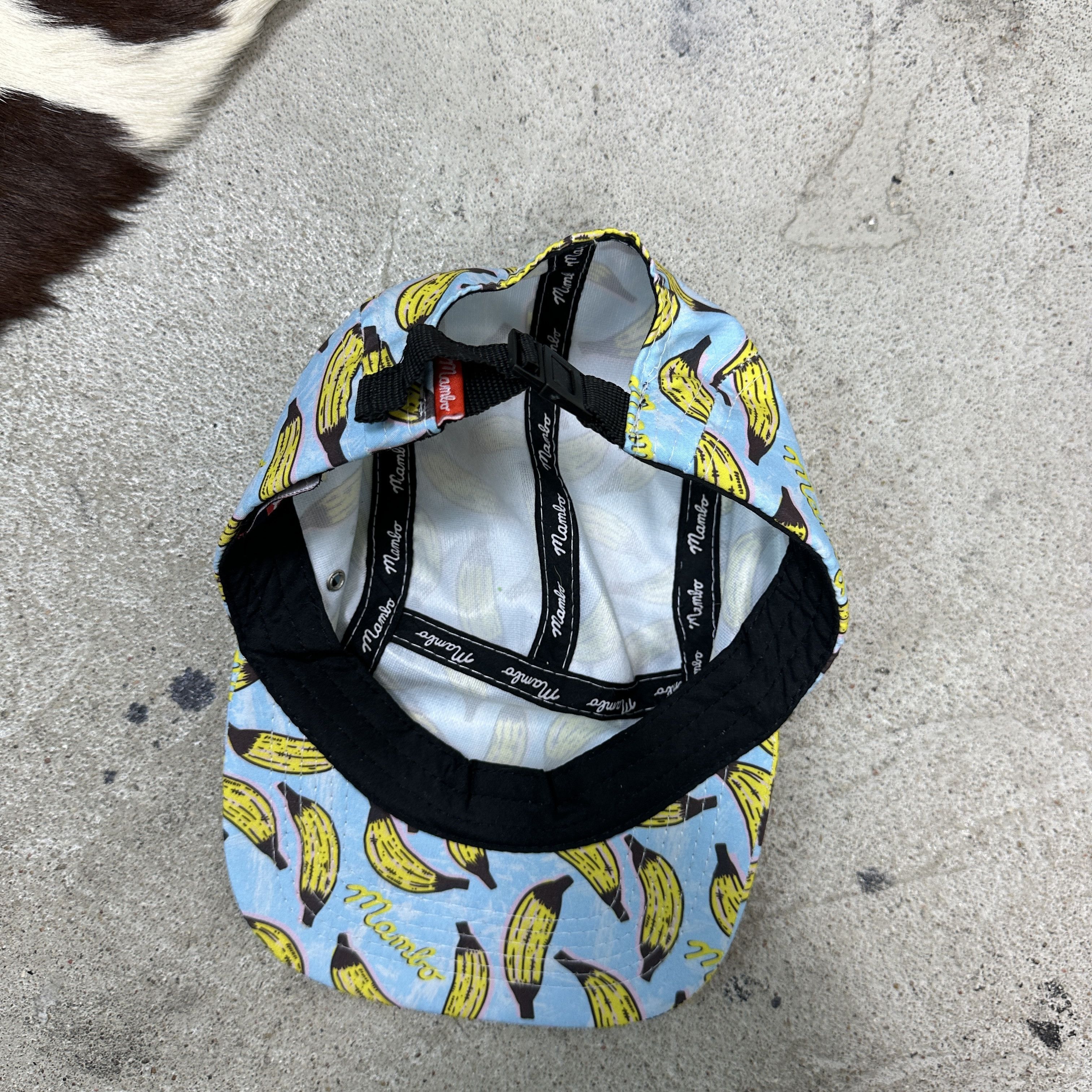 Mambo Vintage Sporty Bananas Mambo Loud Full Cap Y2K Size ONE SIZE - 6 Thumbnail