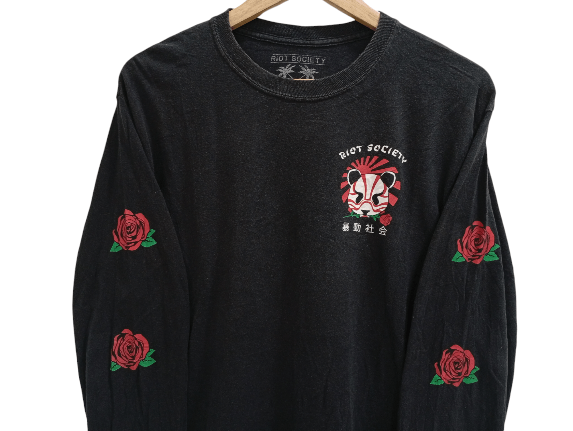 Japanese Brand × Riot Society × Vintage 🔥🔥Riot Society LS T-Shirt Size US M / EU 48-50 / 2 - 10 Thumbnail