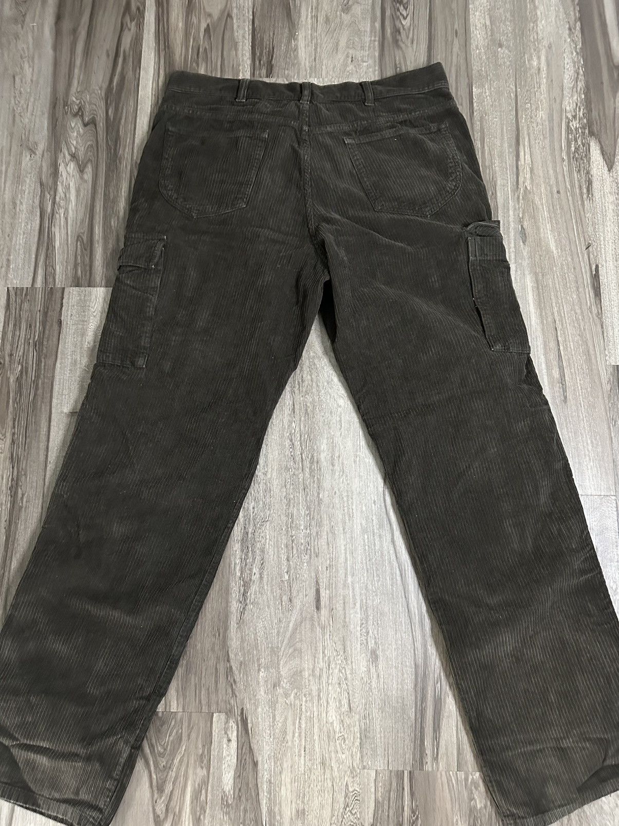 Ermenegildo Zegna Brown Corduroy Cargos Size US 36 / EU 52 - 2 Thumbnail