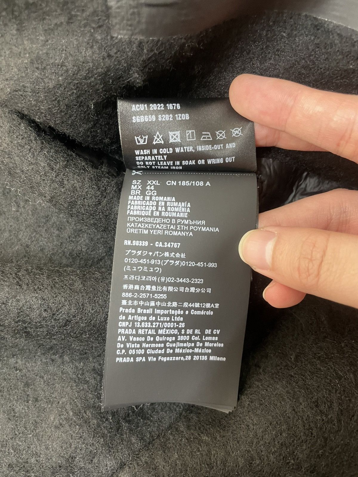 Prada (NEW) Linea Rossa FW20 Recycled Fleece Technical Jacket Size US XXL / EU 58 / 5 - 12 Thumbnail