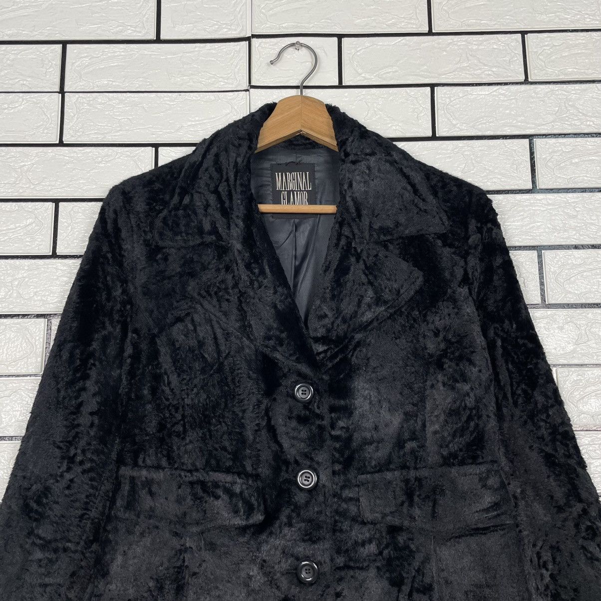 Japanese Brand Pure Black Marginal Glamour Trenchcoat Size M / US 6-8 / IT 42-44 - 2 Thumbnail