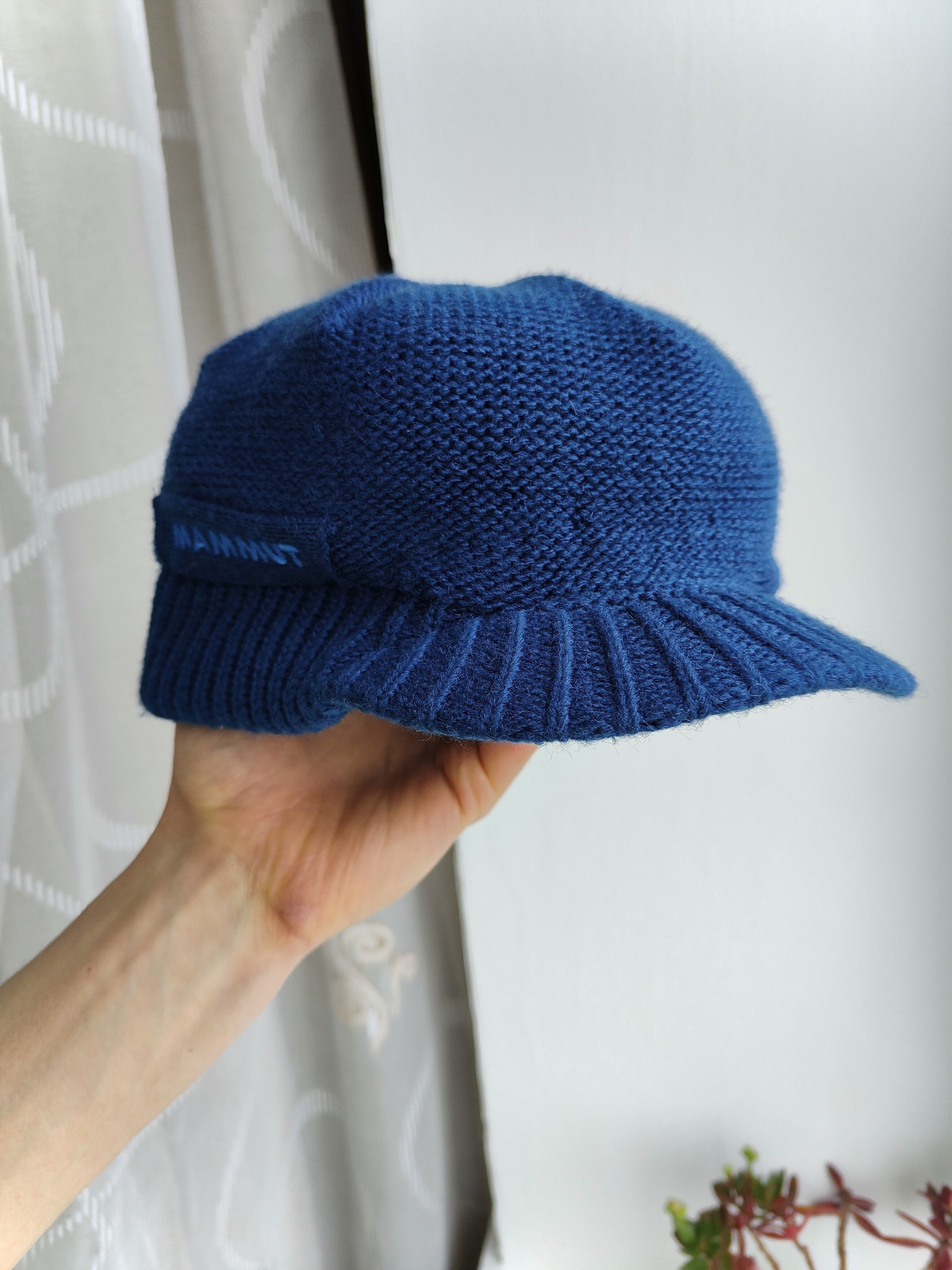 Mammut Vintage Mammut Visor Beanie Knitted Hat Jeep Cap Peaked Hat Size ONE SIZE - 5 Thumbnail