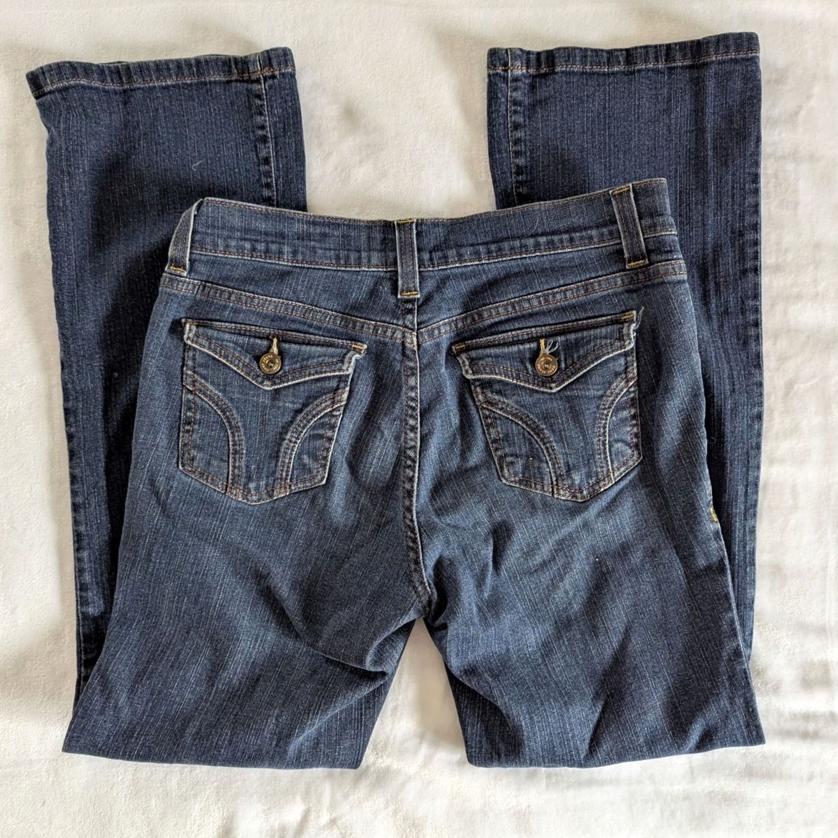 DKNY DKNY Jeans Bootcut Denim Dark Wash Women's 8R Mid Rise Flare Pockets Retro Jeans Women's Size 30" / US 8 / IT 44 - 2 Thumbnail