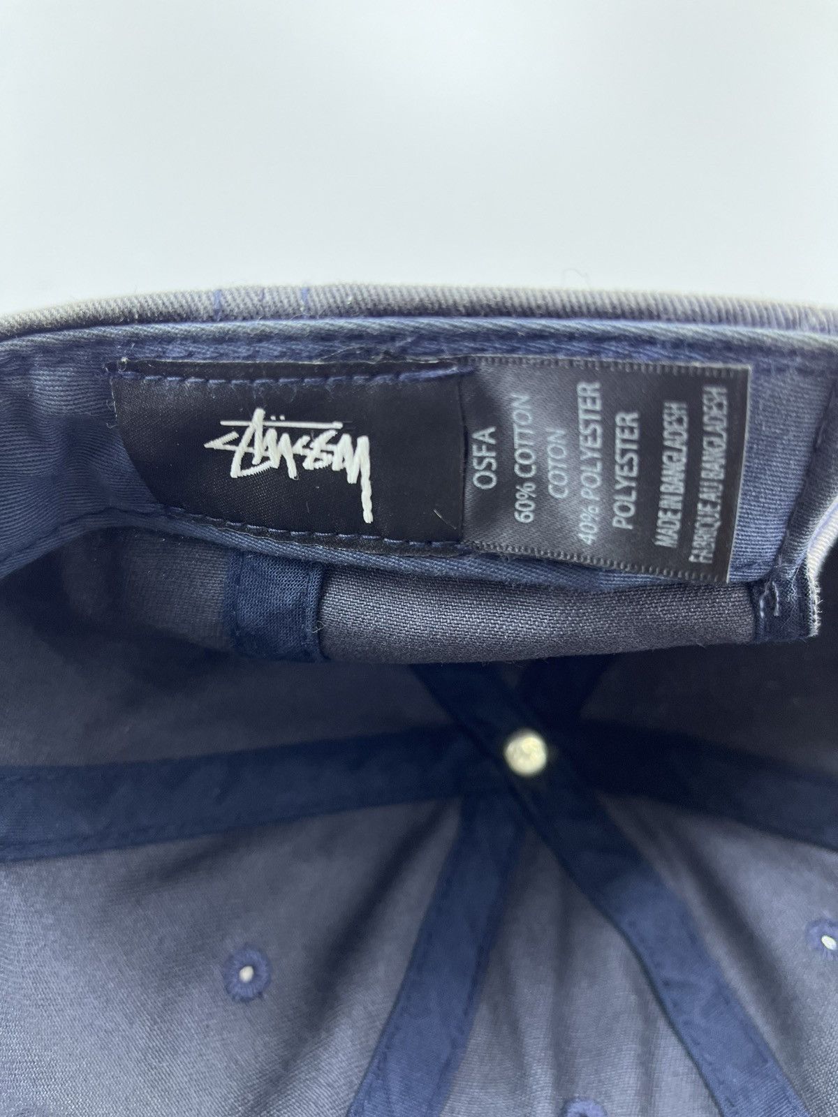 Stussy Stussy Suede Brim 6 panel Cap 💥 RARE Size ONE SIZE - 6 Thumbnail