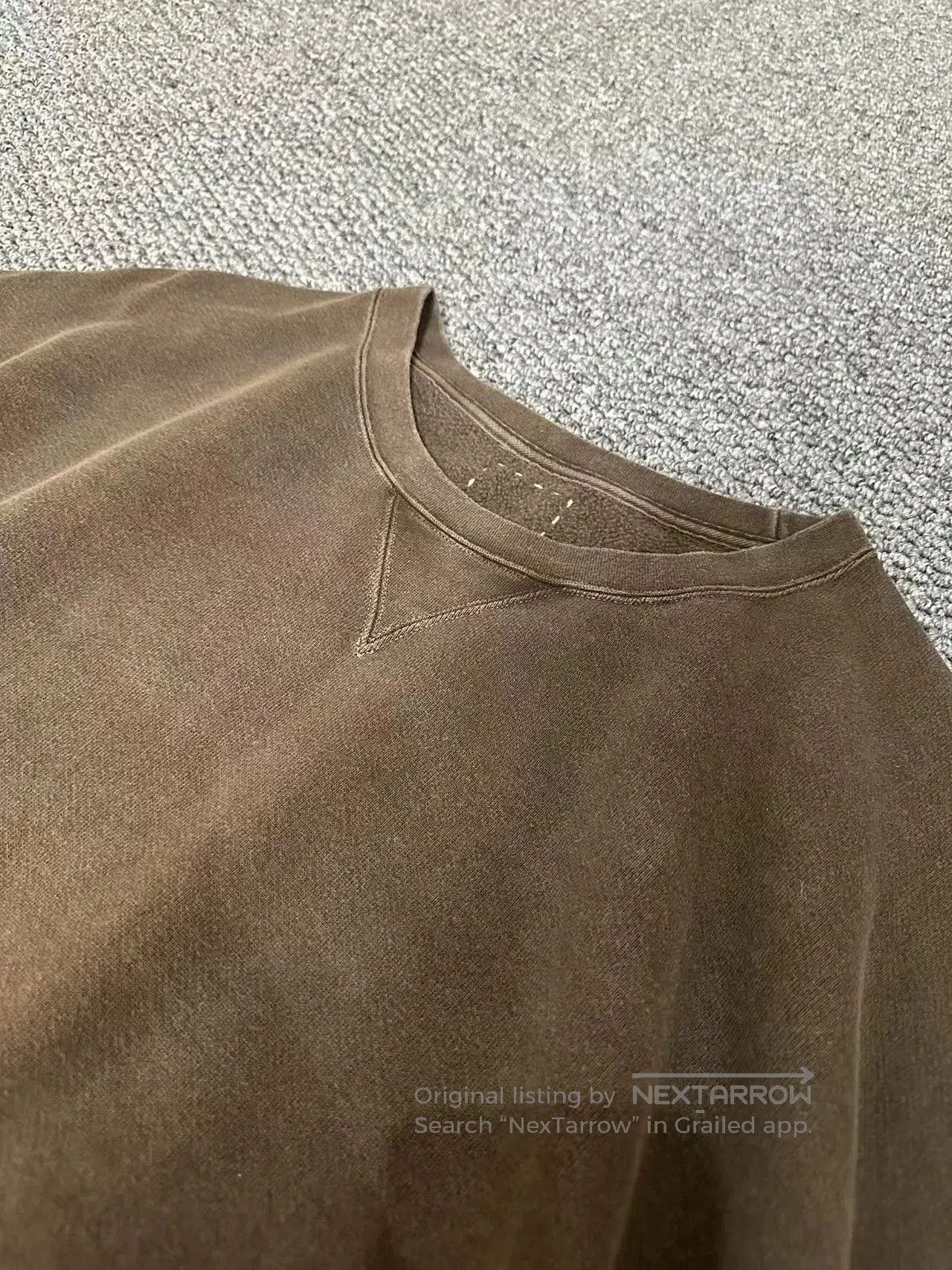 Visvim visvim 24 Mud-Dyed Jumbo Sweatshirt. Size US XL / EU 56 / 4 - 2 Thumbnail