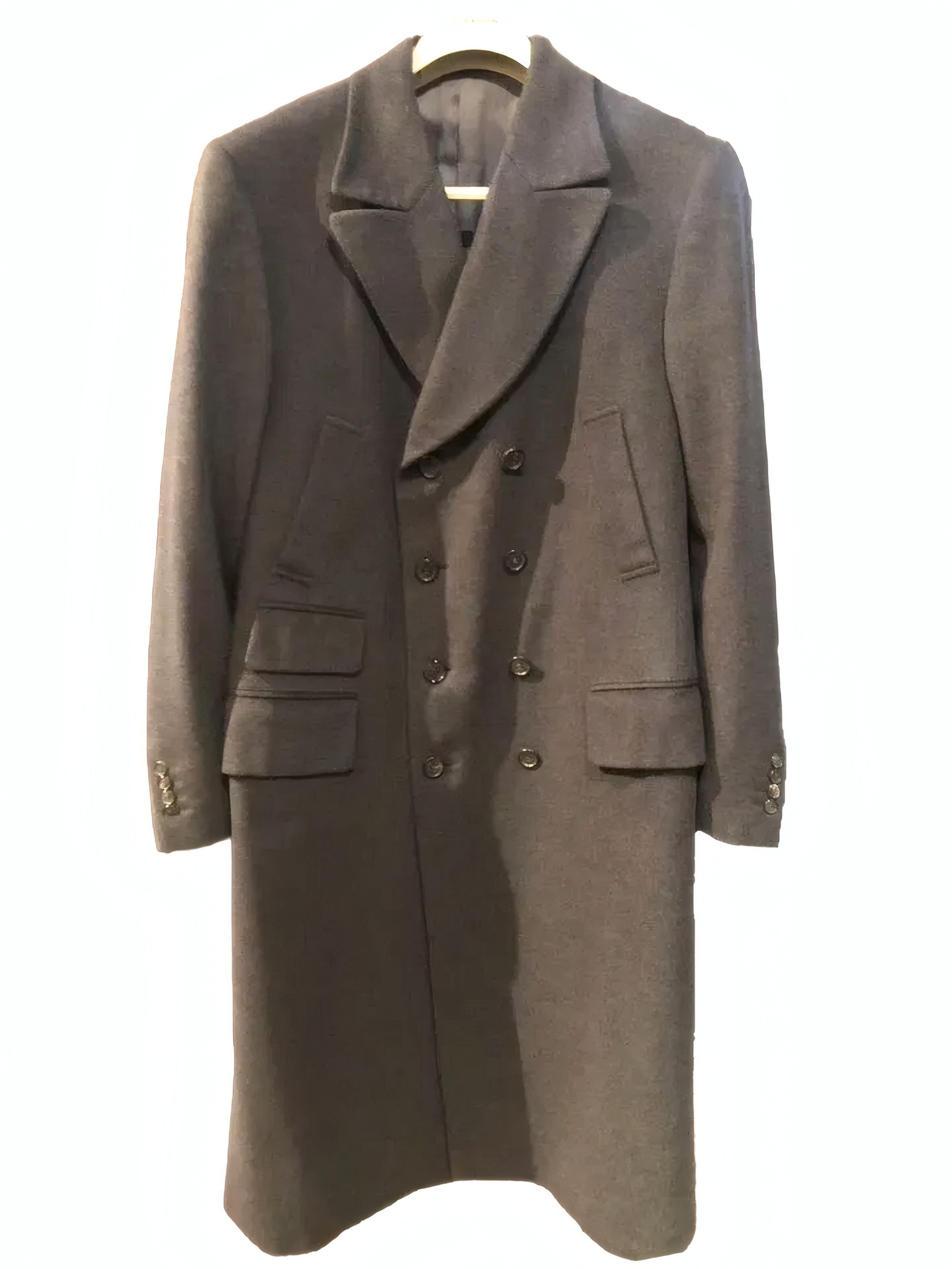 Gucci Vintage Wool & Cashmere Double-Breasted Coat