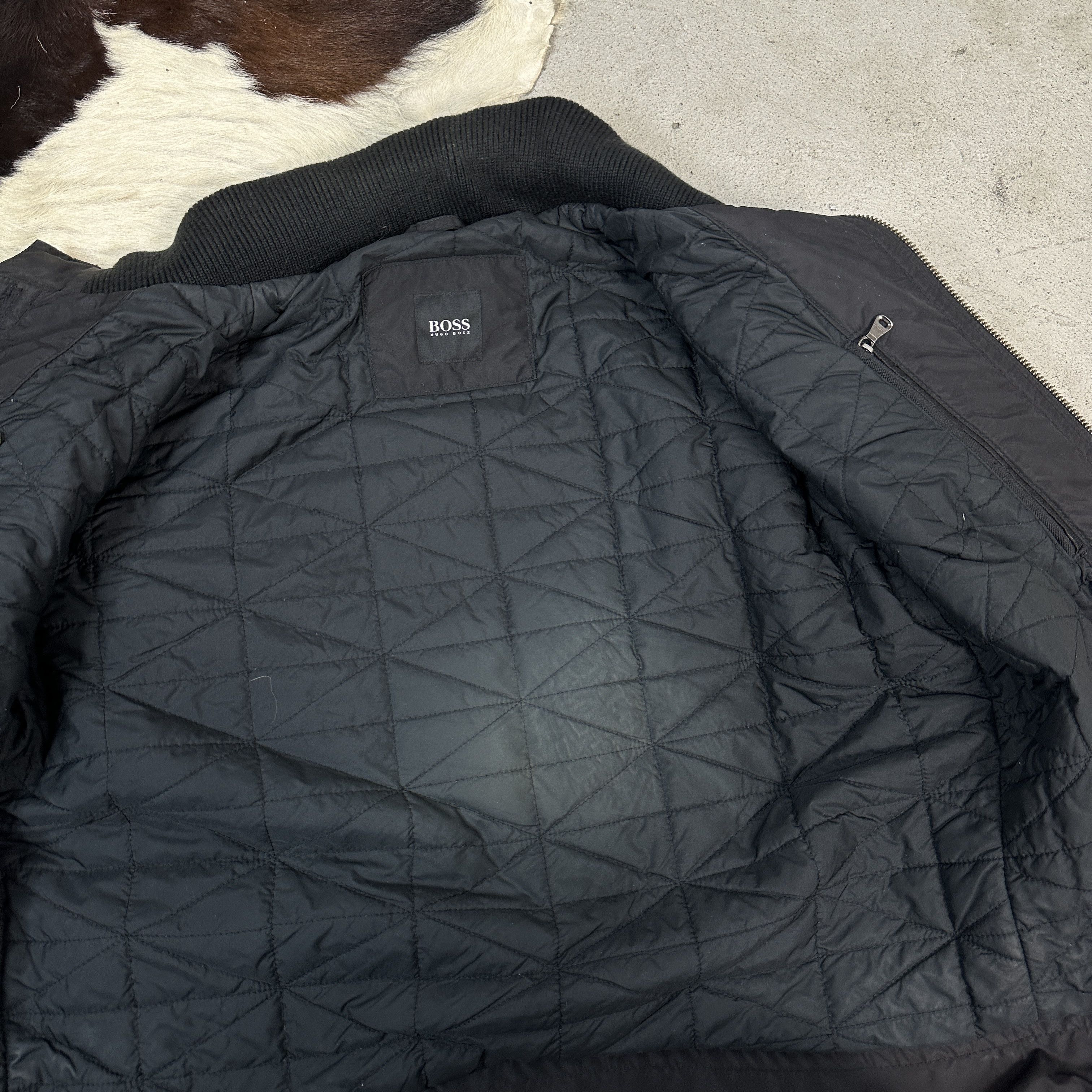 Hugo Boss × Vintage Vintage Streetwear Gorpcore Hugo Boss Moto Jacket Size US M / EU 48-50 / 2 - 5 Thumbnail