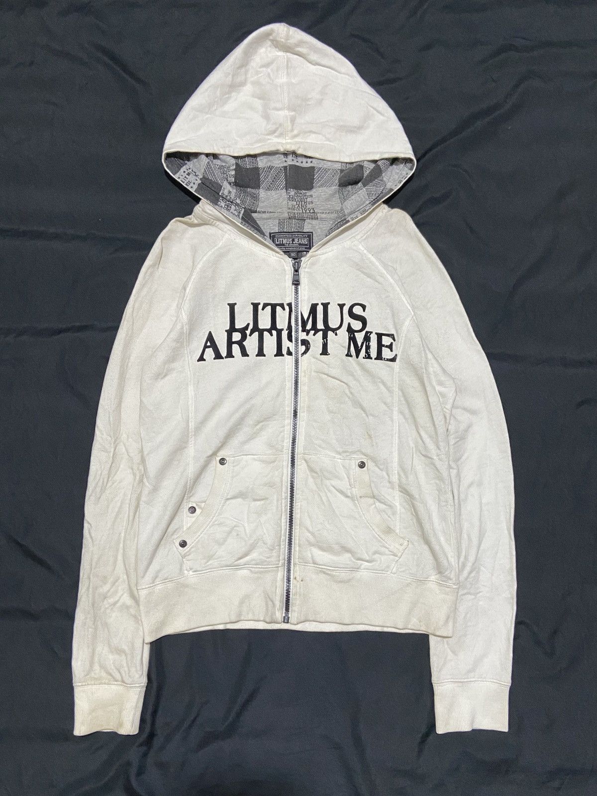 Japanese Brand LITMUS ARTISTME ZIP HOODIE Size US S / EU 44-46 / 1 - 1 Thumbnail