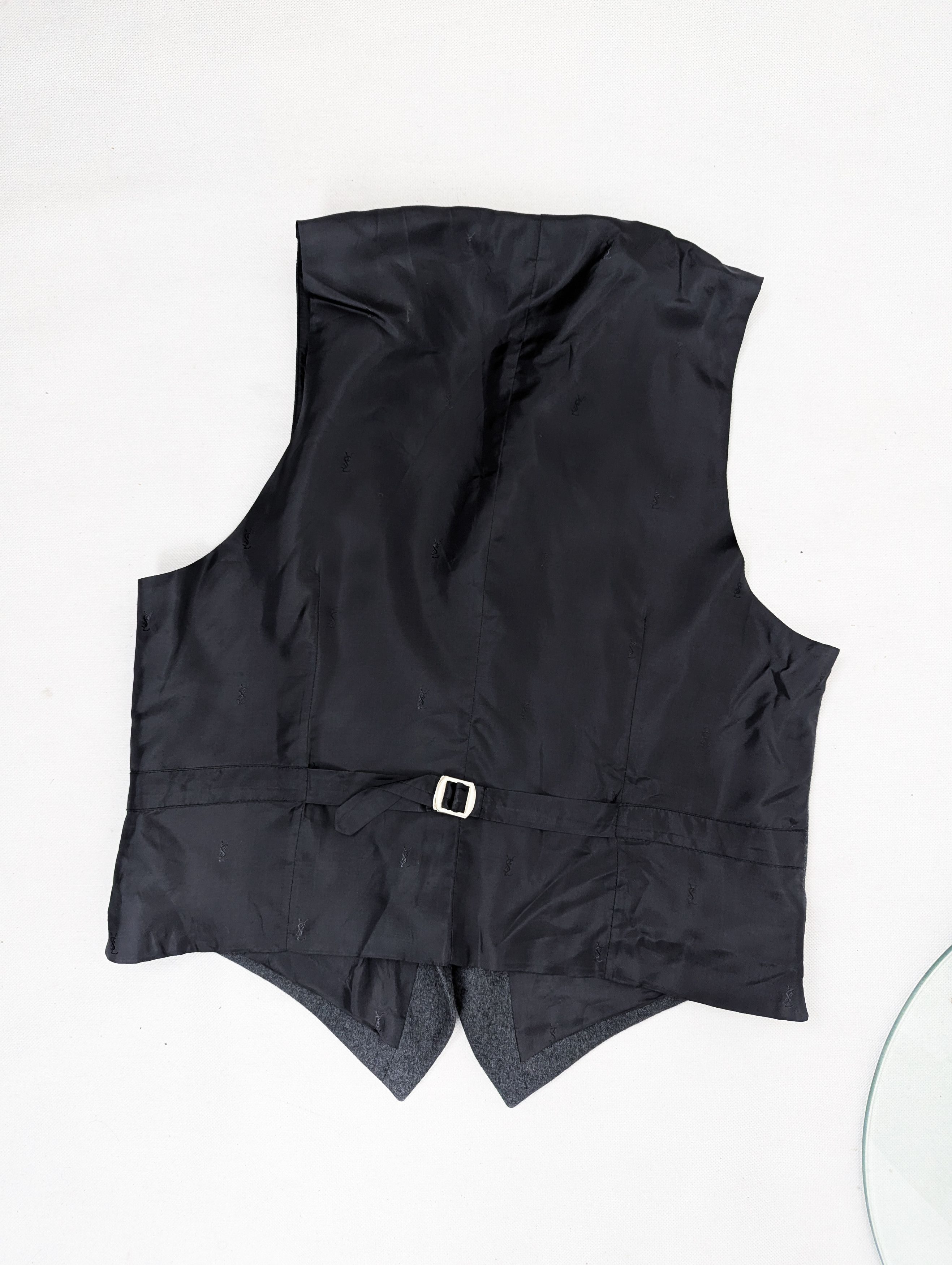 Yves Saint Laurent Yves Saint Laurent wool vest Size 52R - 11 Thumbnail