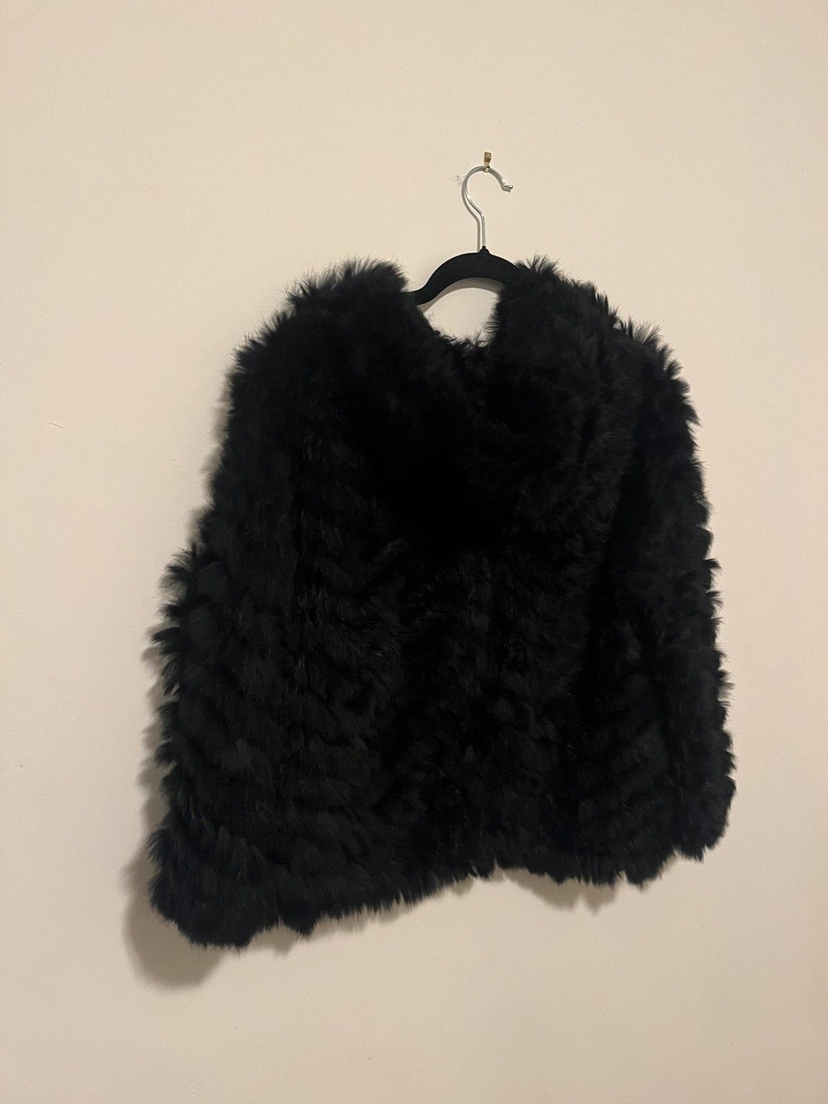 Marc Jacobs Black Marc Jacobs Rabbit Fur Size S / US 4 / IT 40 - 8 Thumbnail