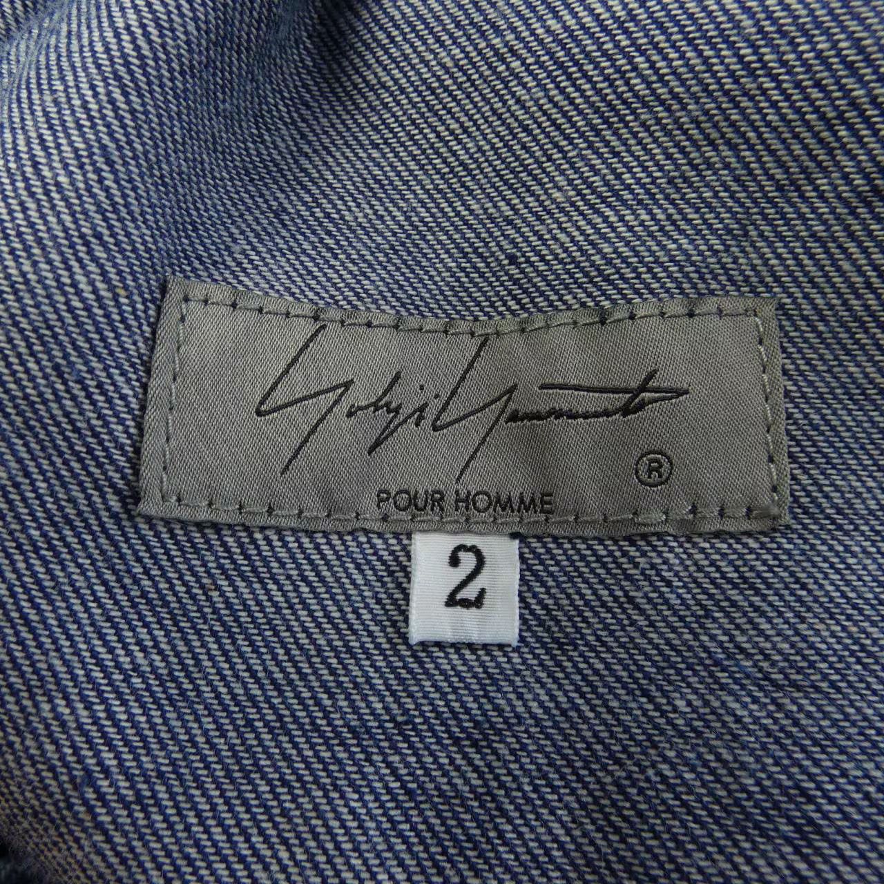 Yohji Yamamoto Yohji Yamamoto Pour Homme cotton print denim Size US 36 / EU 52 - 4 Thumbnail