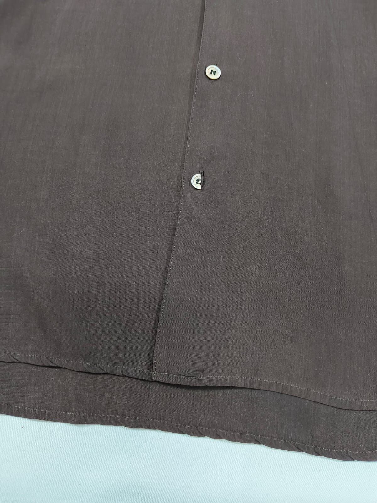 Yohji Yamamoto Archive Yohji Yamamoto Attached Neck-Tie Drape Shirt Size US S / EU 44-46 / 1 - 5 Thumbnail