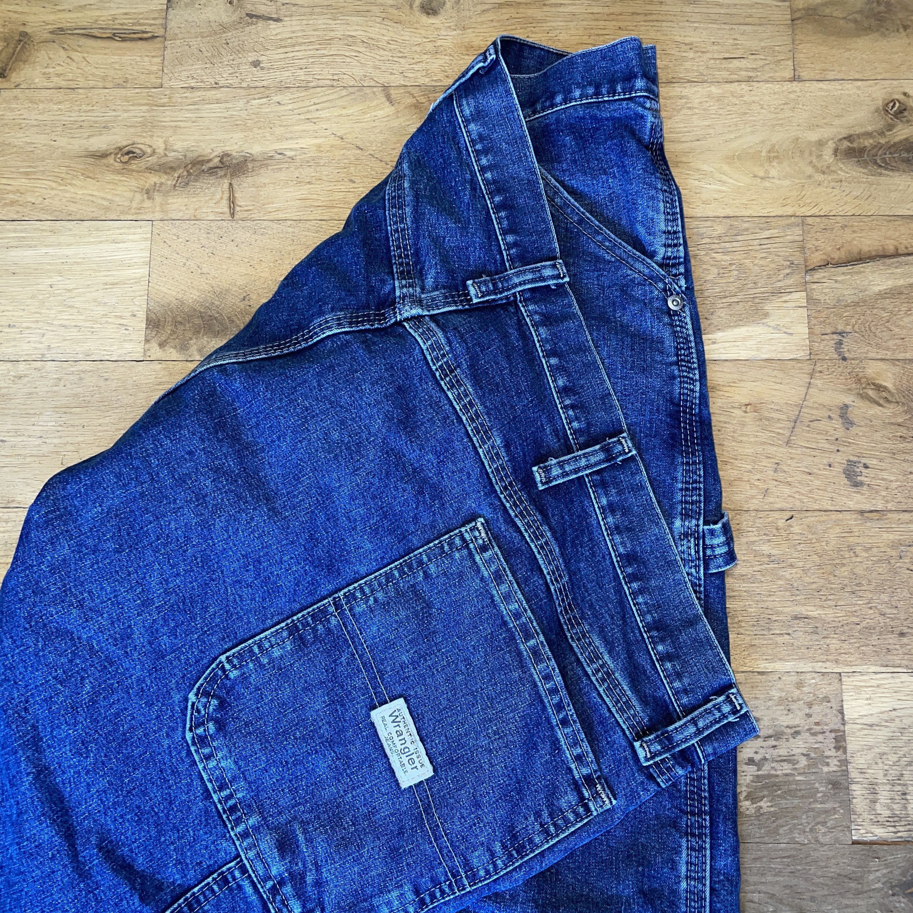 Wrangler Wrangler Men's Fashionable Jeans Large Size W 44 L 30 Size US 44 / EU 60 - 3 Thumbnail