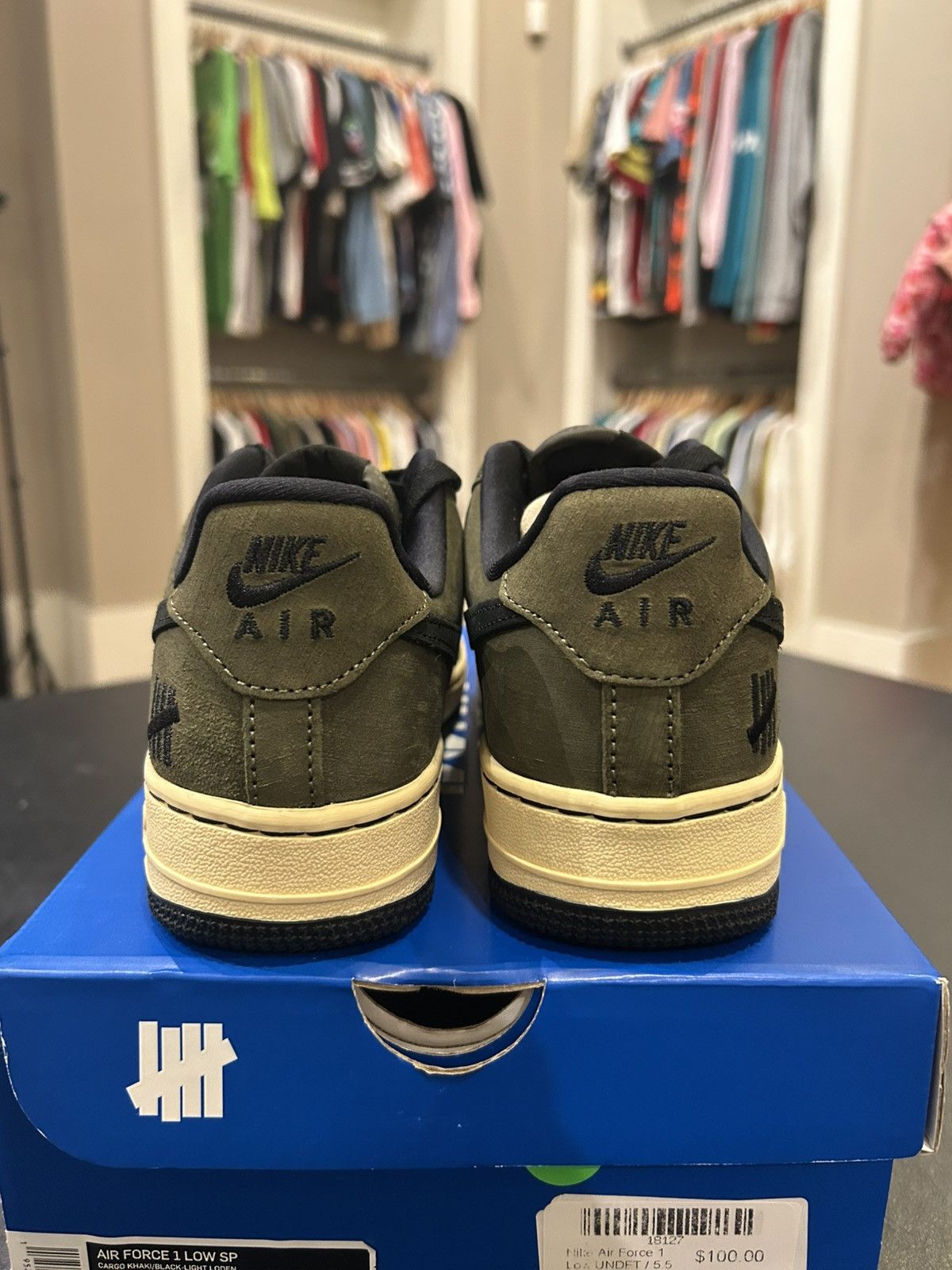 Nike Nike Air Force 1 ‘Undefeated Ballistic Dunk Vs. AF1’ Size US 5.5 / EU 38 - 3 Thumbnail