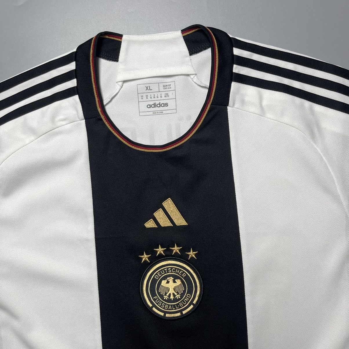 Adidas GERMANY ADIDAS 2022 WORLD CUP SOCCER HOME JERSEY #13 MULLER Size US XL / EU 56 / 4 - 4 Thumbnail