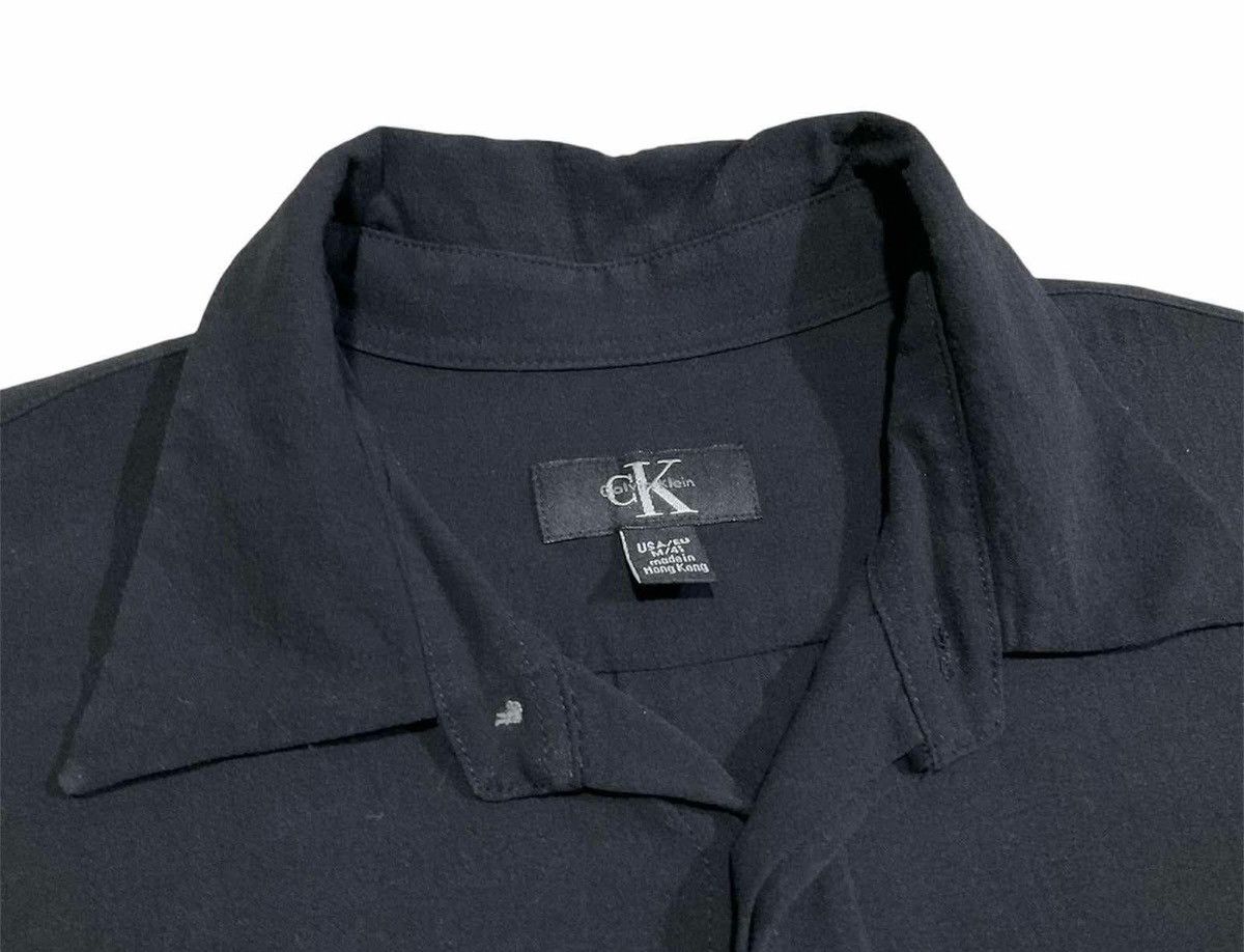 Designer × Japanese Brand 🔥Vintage Calvin Klein See Through Shirt Size US L / EU 52-54 / 3 - 4 Thumbnail