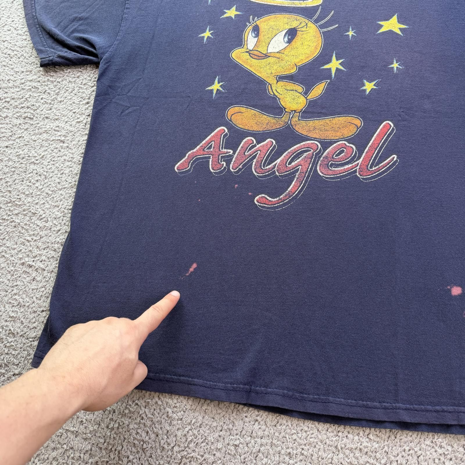 Other Vintage 2001 Looney Tunes Tweety Angel Not T Shirt XL Warner Size US XL / EU 56 / 4 - 7 Thumbnail