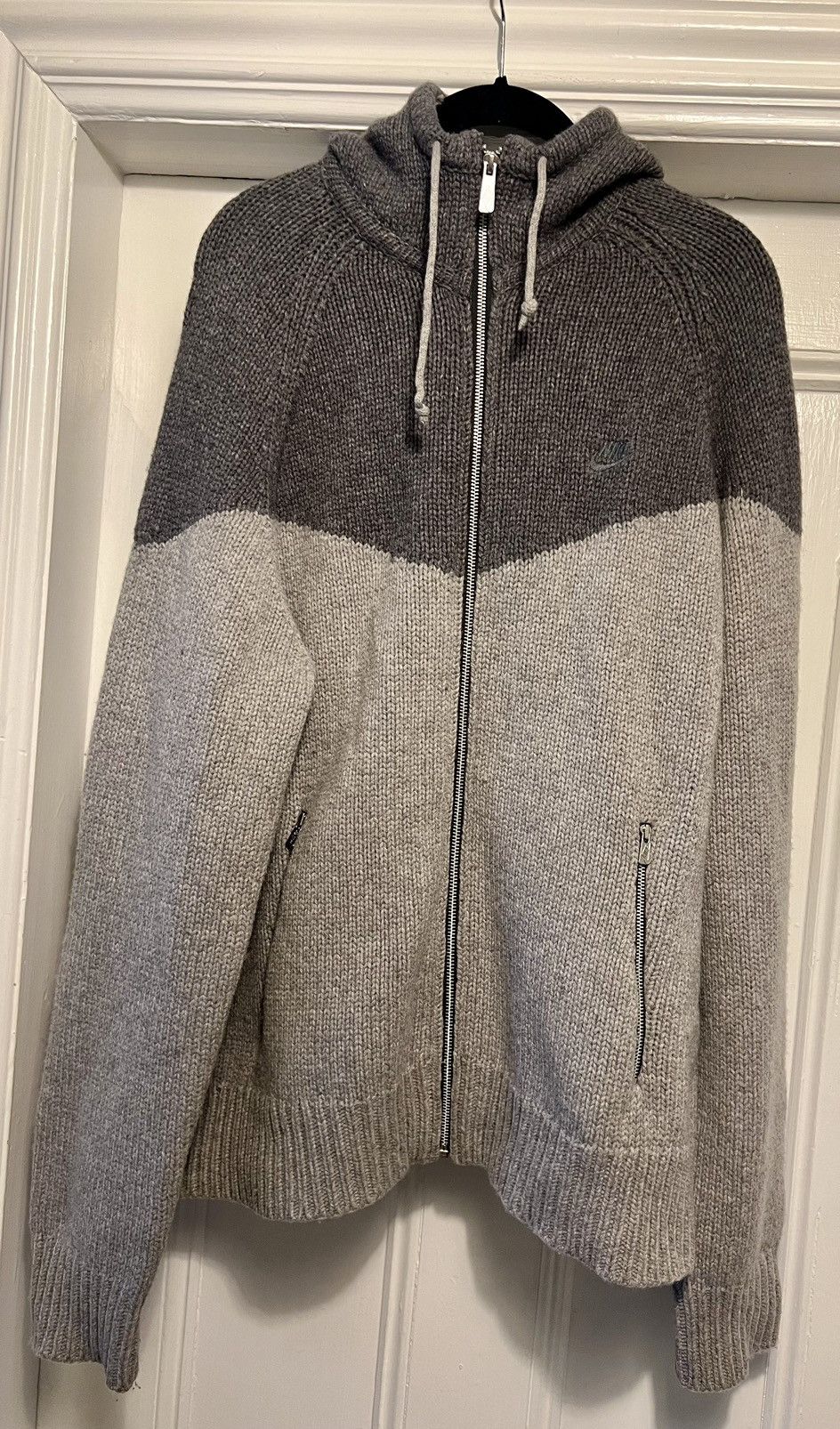 Nike Authentic Nike Sportswear Full Zip Grey Sweater Hoodie XL Size US XL / EU 56 / 4 - 1 Thumbnail