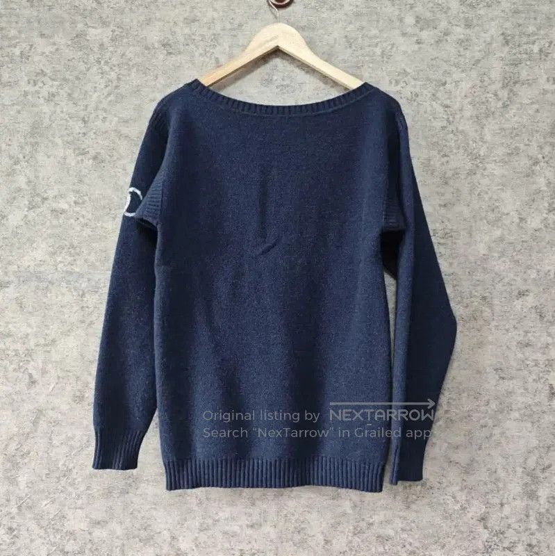 Chanel Chanel Navy Wool Lion Sweater . Size M / US 6-8 / IT 42-44 - 2 Thumbnail