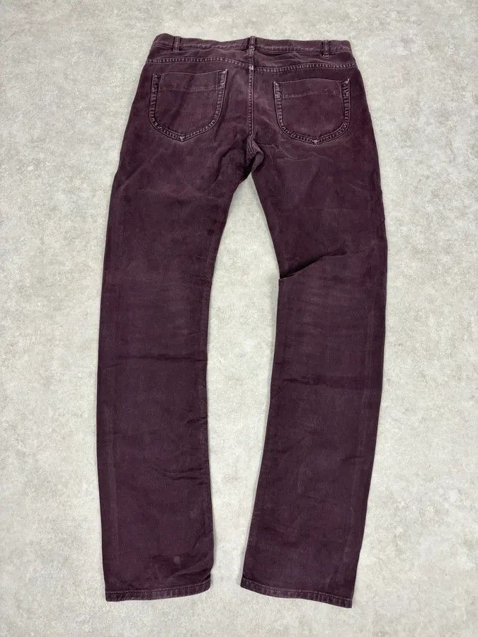 Maison Margiela AW2010 Maison Margiela Dark Purple Slim Plum Jeans Size US 31 - 6 Thumbnail