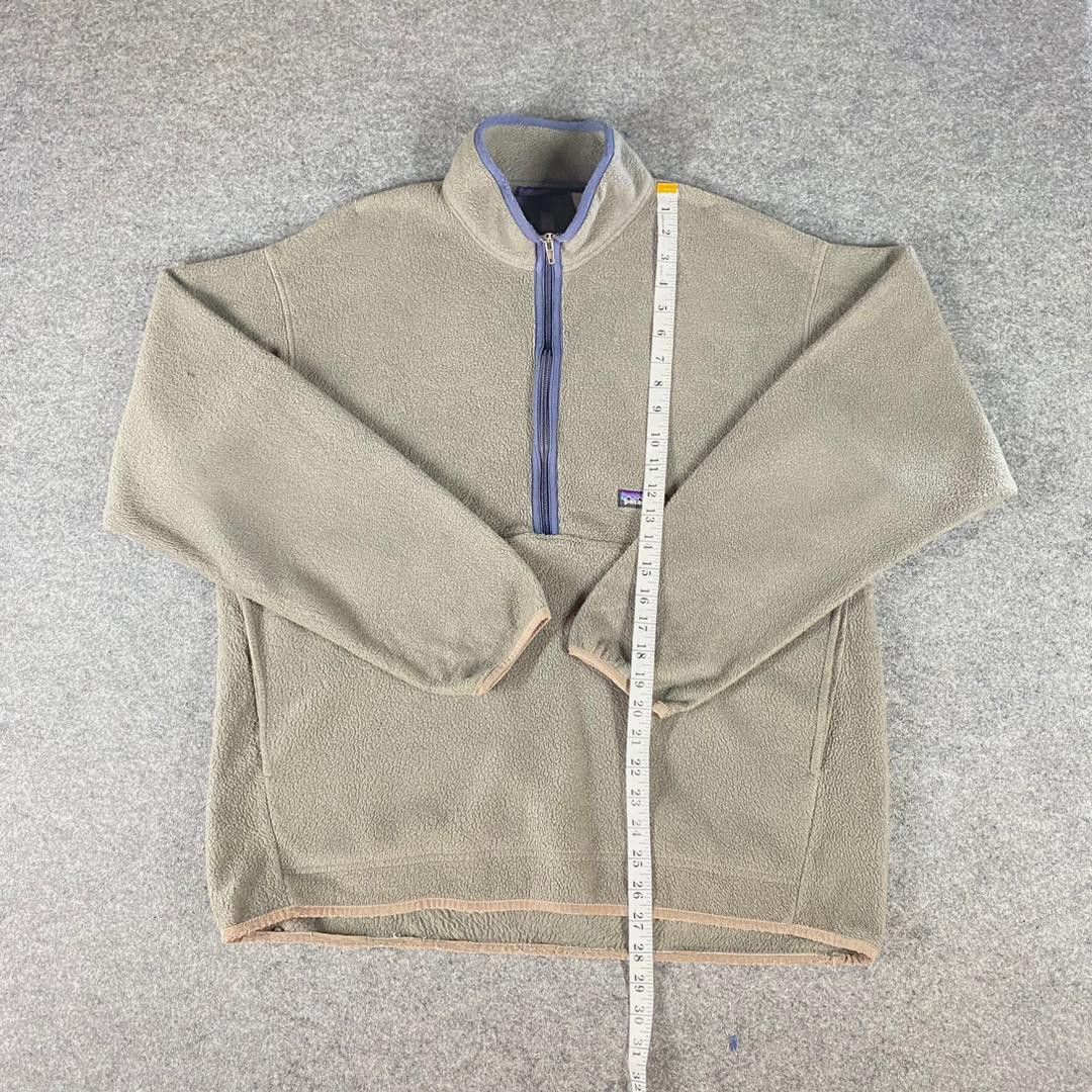 Patagonia Vintage 90s Patagonia Polartec Half Zipper Sweatshirt Size US XL / EU 56 / 4 - 4 Thumbnail
