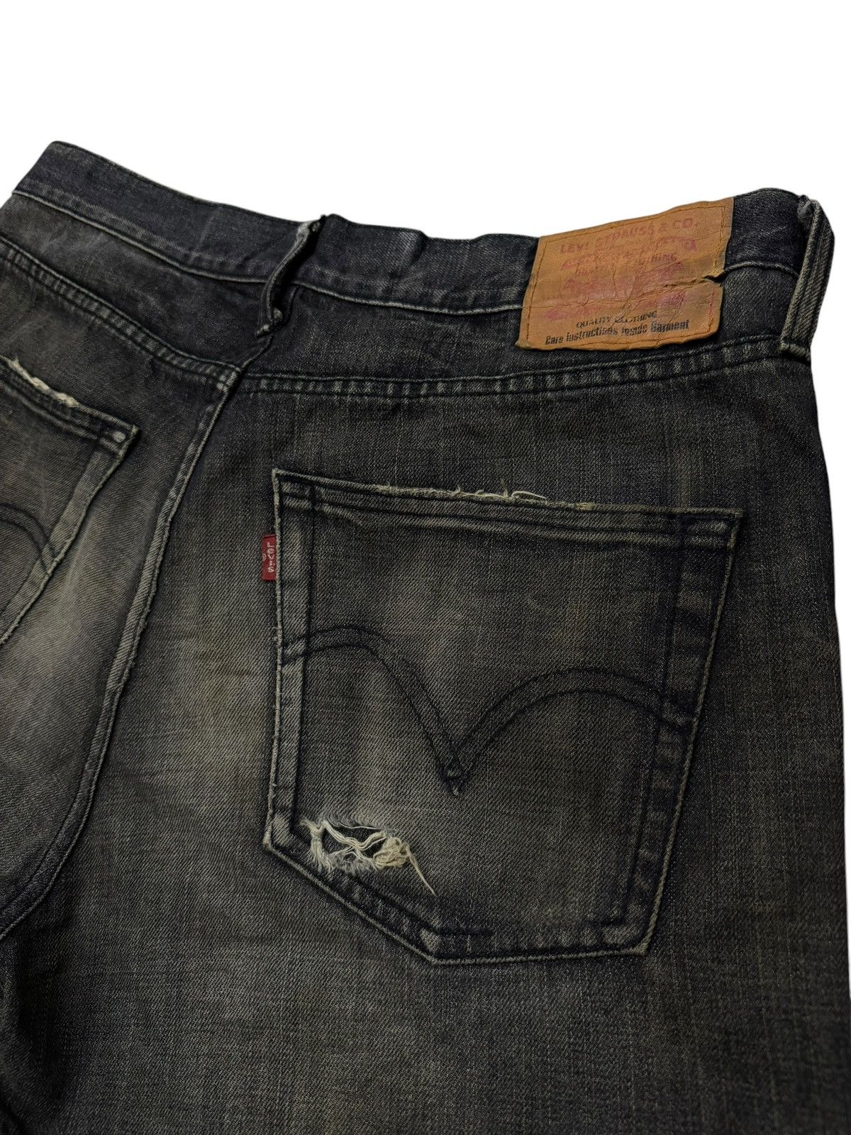 Levi's Vintage 00s Levi’s 532 Denim Jeans Japan Market | W36 Size US 36 / EU 52 - 7 Thumbnail