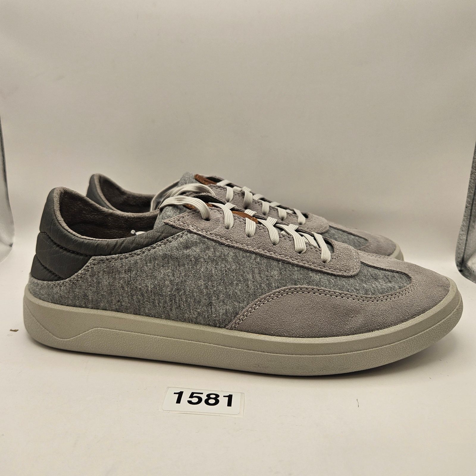 Olukai OLUKAI MEN'S 10 PULIKI 10528 GRAY SNEAKER NWOB Size US 10 / EU 43 - 4 Thumbnail