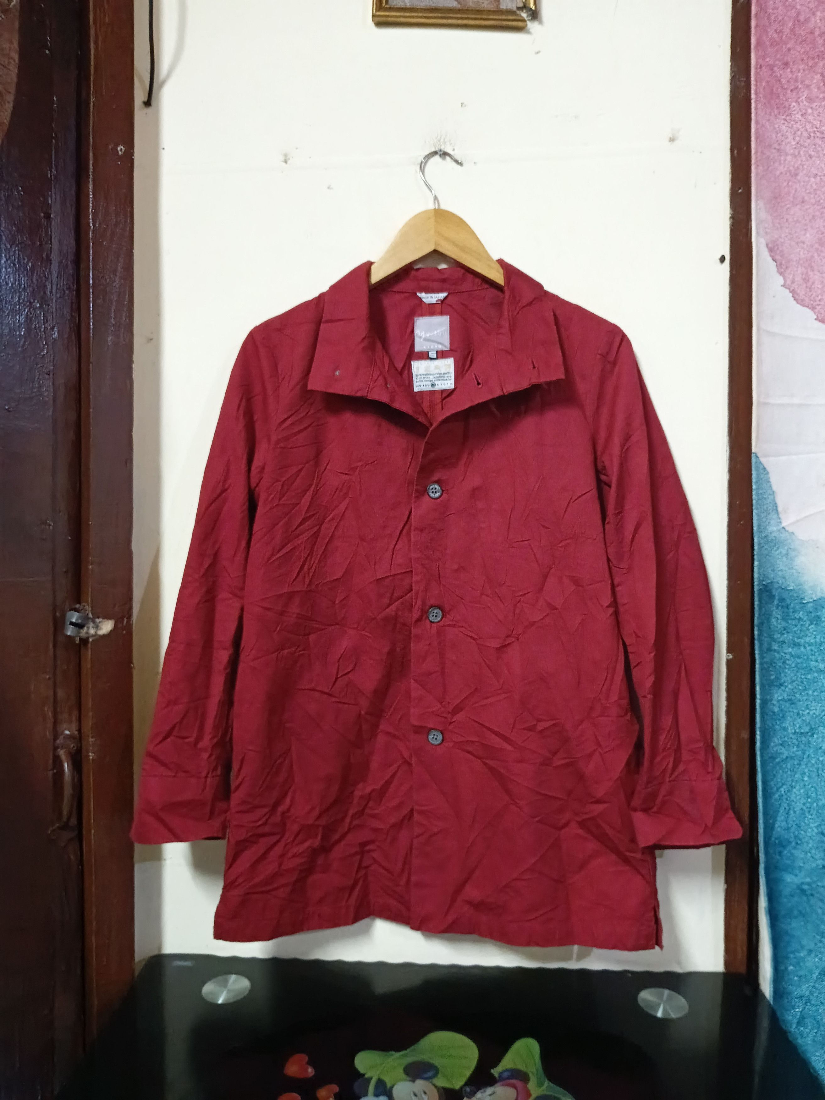 SOU SOU SOU SOU red coat jacket men's Size US L / EU 52-54 / 3 - 1 Thumbnail