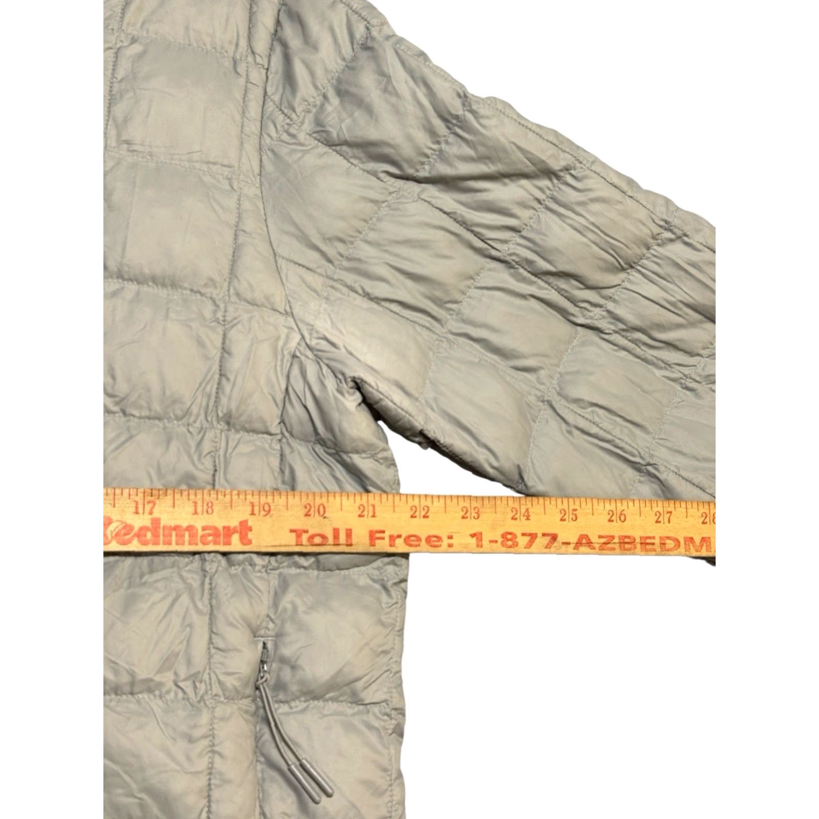 The North Face The North Face Thermoball Eco Full Zip Jacket Gray Silver Mens Sz L Size US L / EU 52-54 / 3 - 5 Thumbnail